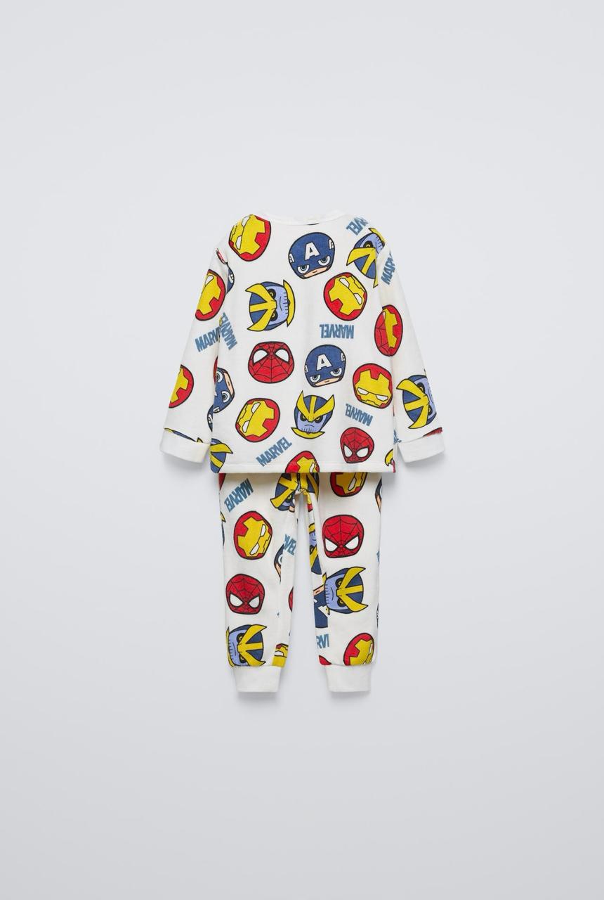 Pyjama ZARA AVENGERS MARVEL COMICS en velours 3 ans 98cm