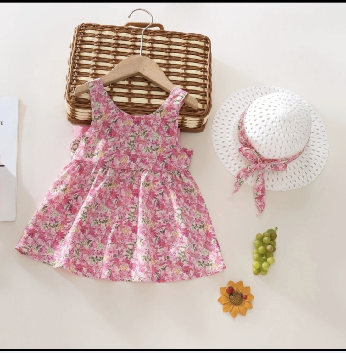 Superbe tenue robe + chapeau