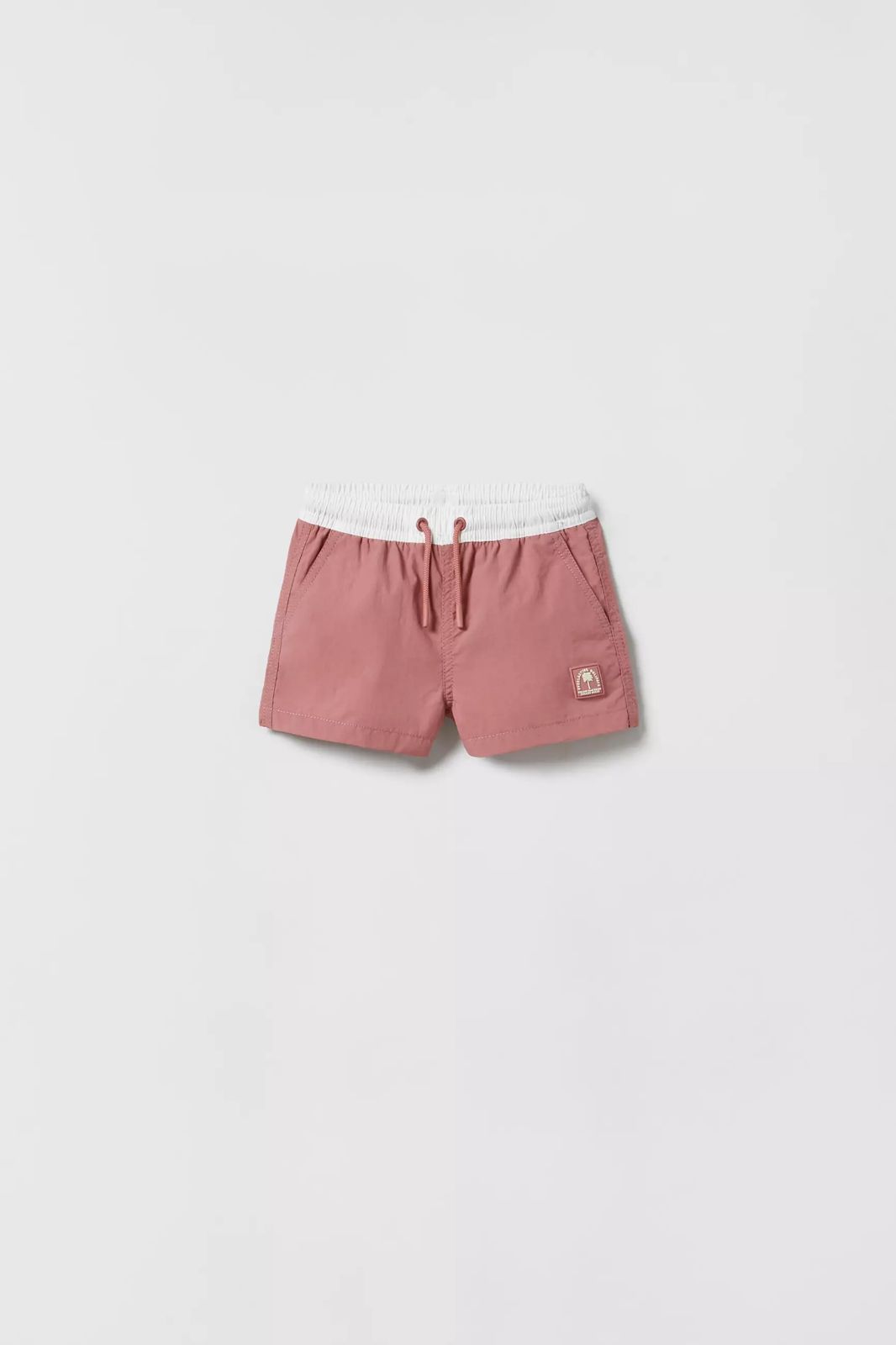 SHORT DE BAIN À ÉTIQUETTE EN GOMME 6-12 mois 80cm