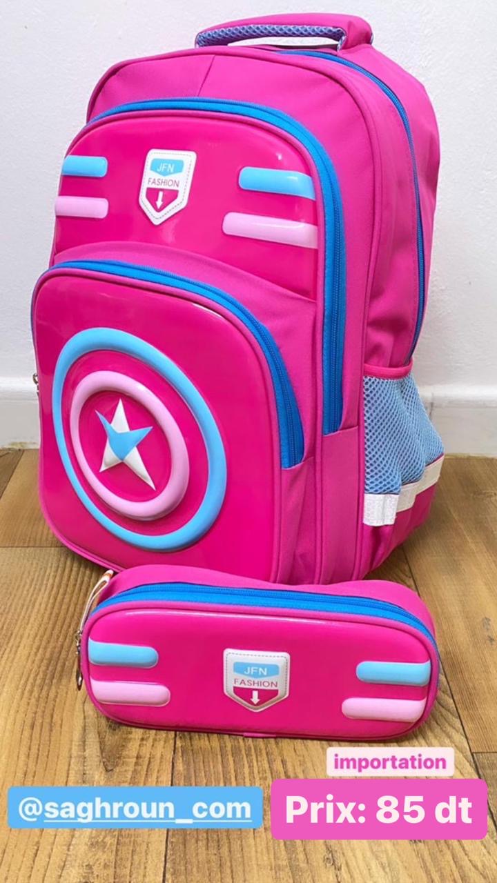 Cartable avec trousse importé neufs