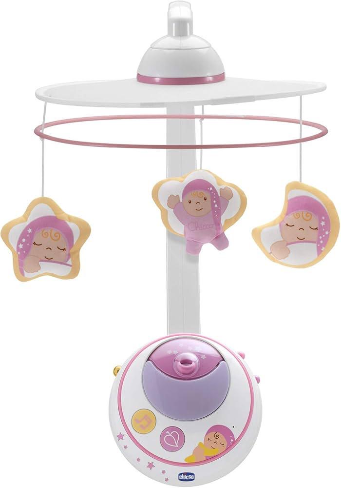 Mobile du lit manège du lit Chicco avec projecteur d'étoiles Réf88