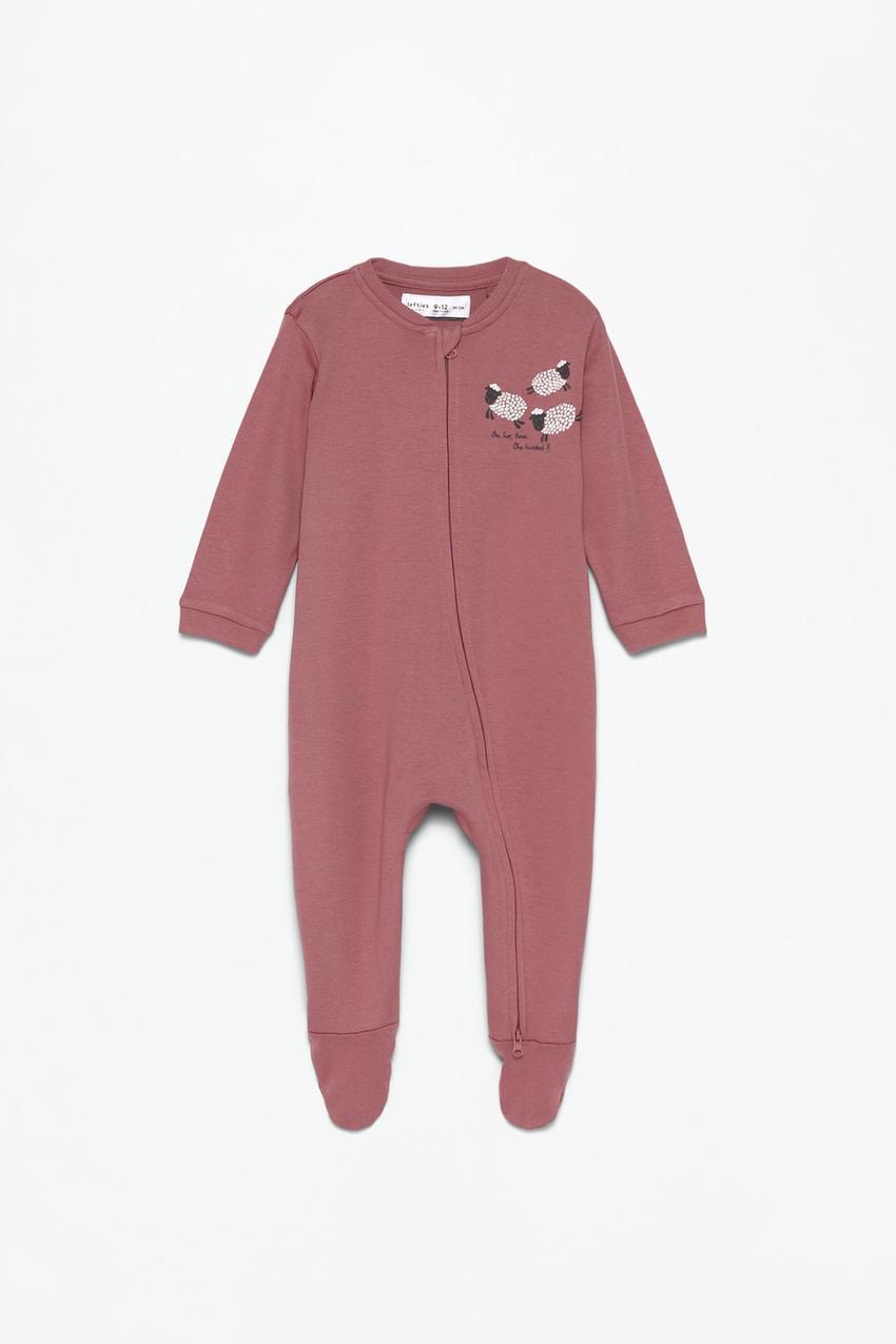 Grenouillère Lefties Moutons en coton 6-9 mois
