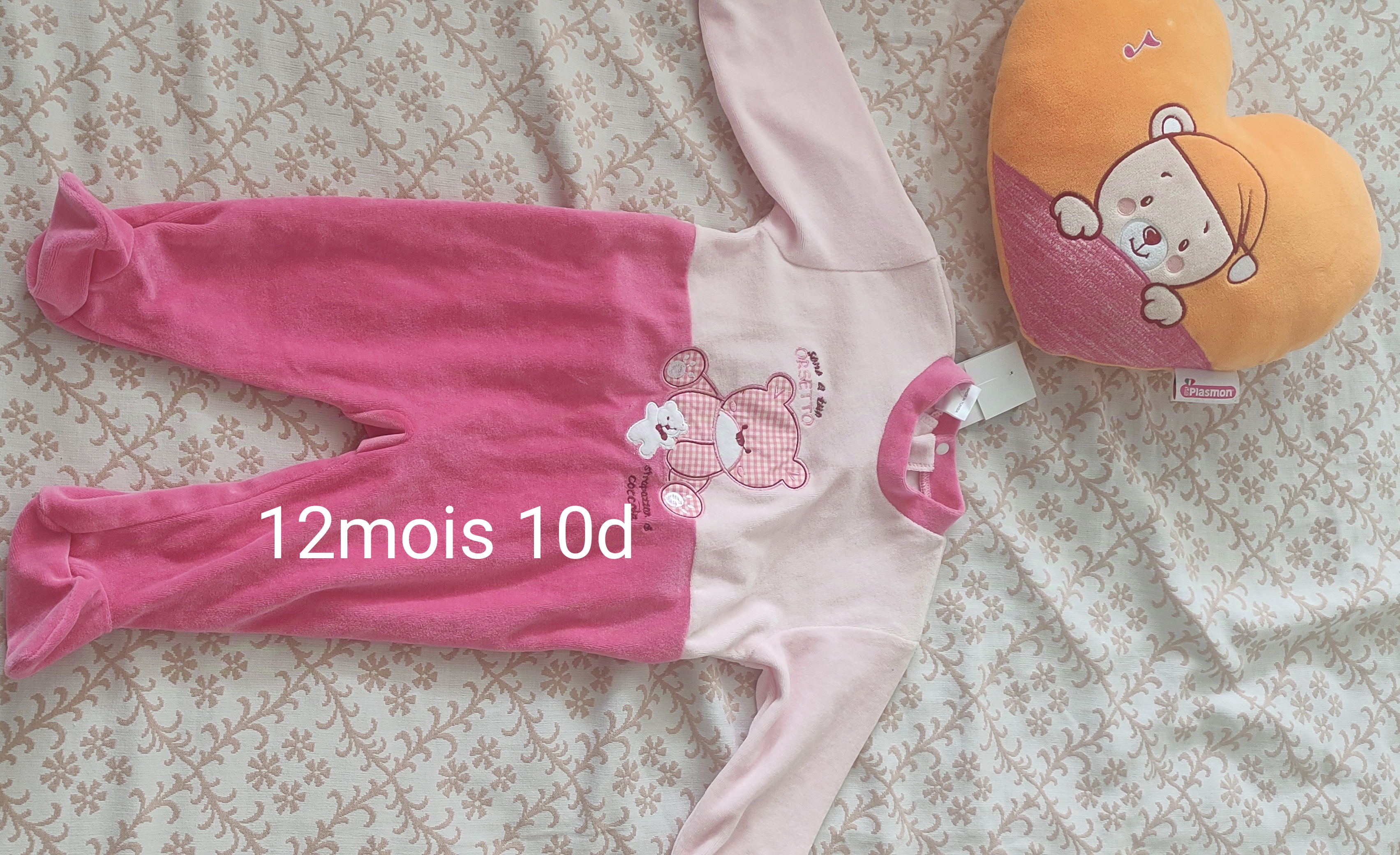 Grenouillère bébé fille