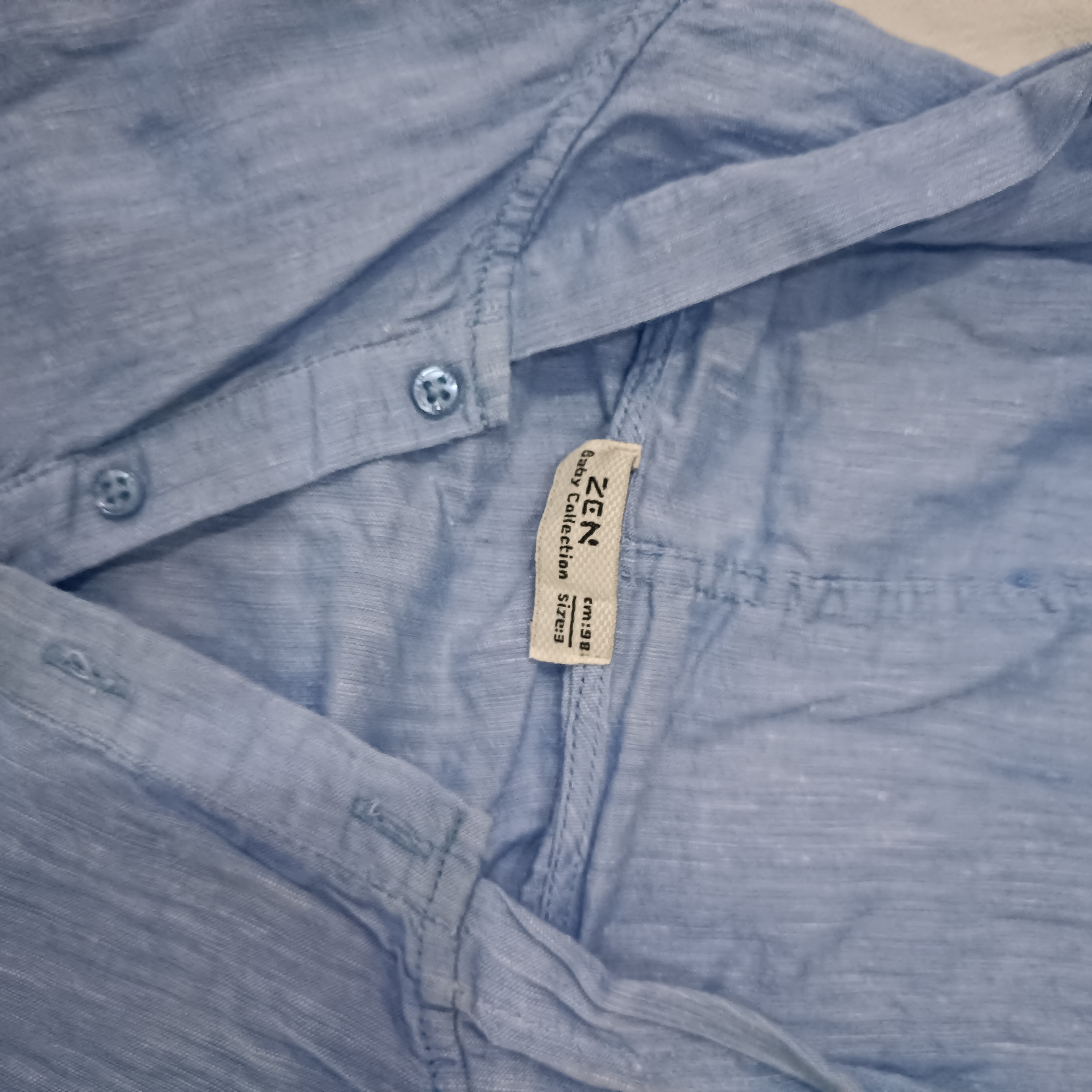 Chemise enfant a capuche