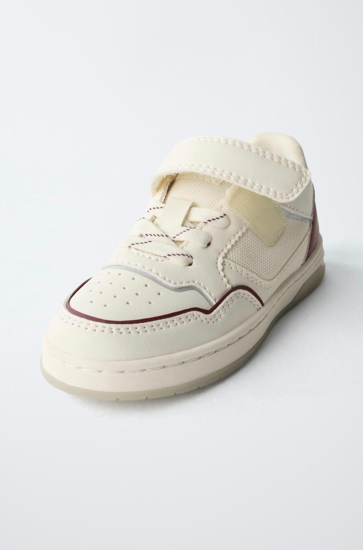 Baskets Multimatières À Lacets Élastiques Et Scratch Zara pointure 23