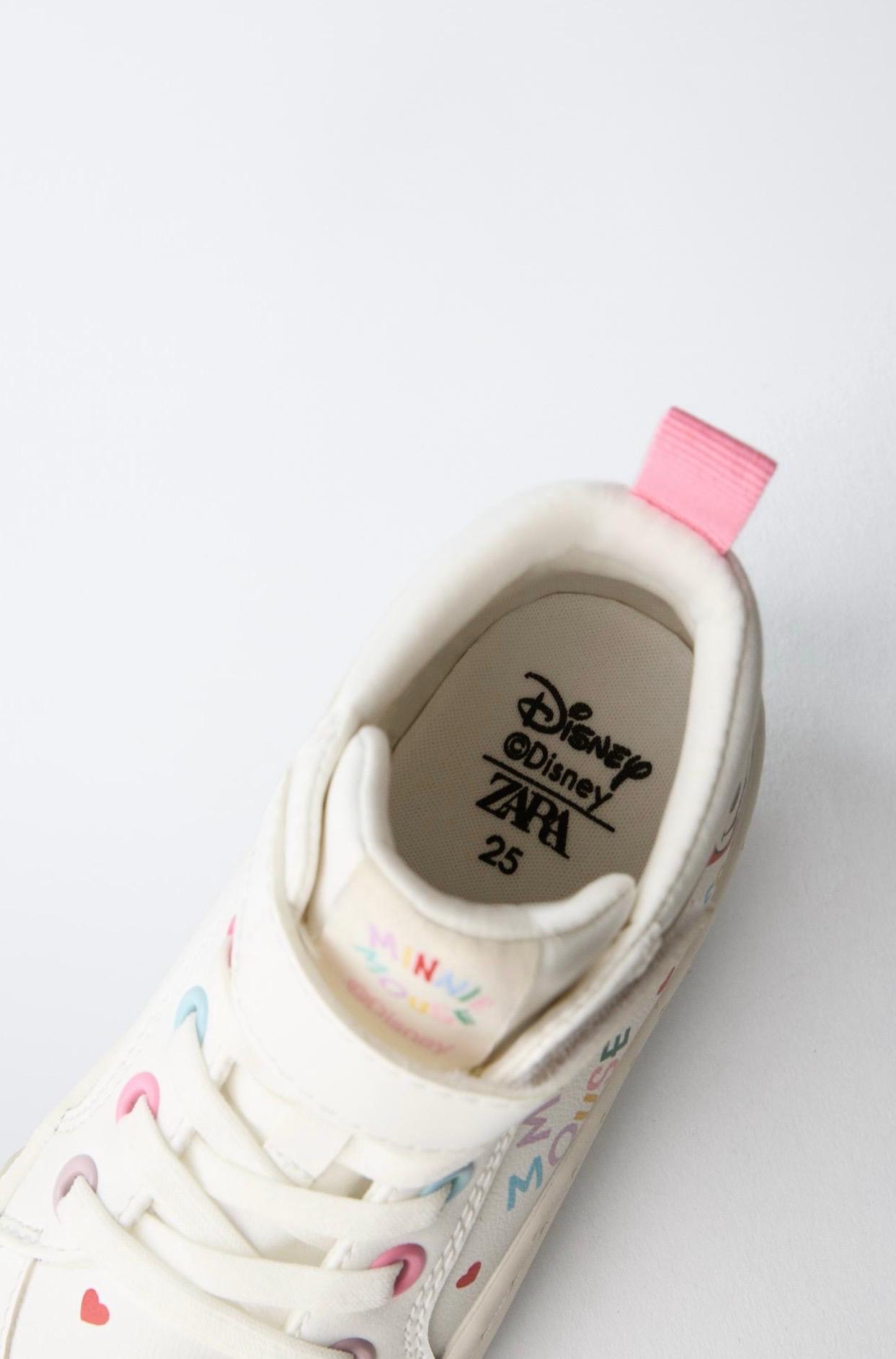 Baskets Montantes À Scratch Et Lacets Zara pointure 24