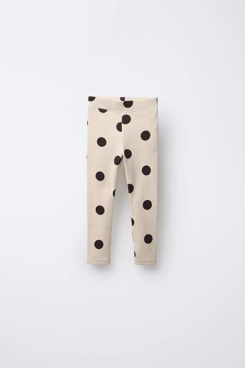 Ensemble 2 Pièces À Pois Sweat Et Legging Zara 18 mois 86cm