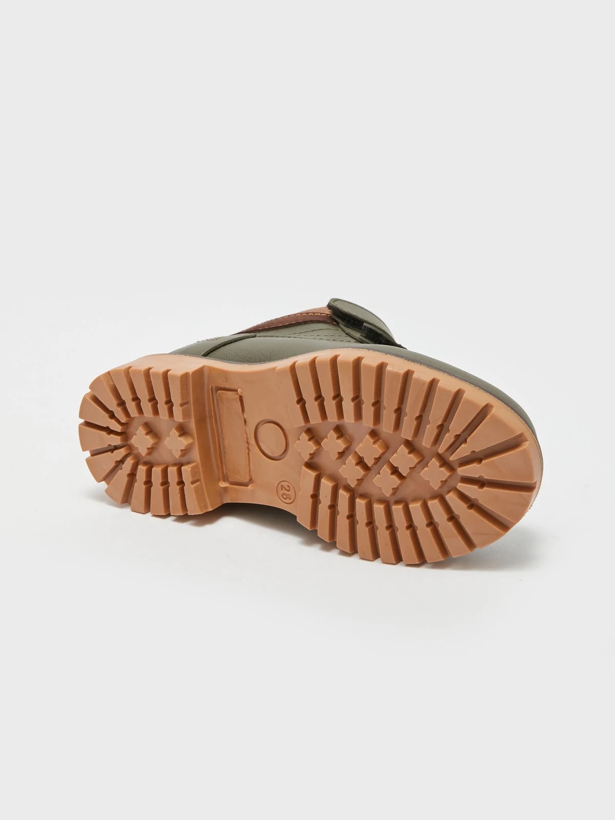 Bottines Montantes À Double Scratch Vert Khaki LC Waikiki pointure 28
