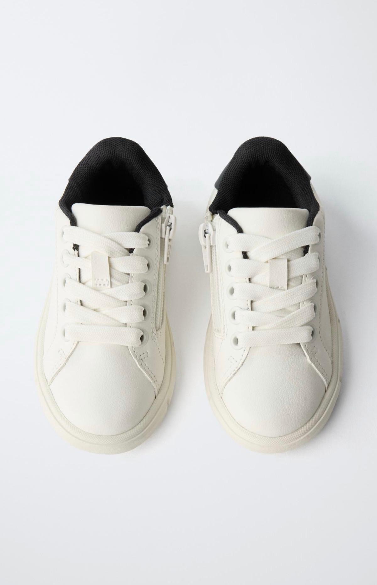 Baskets Avec Zip Et Lacets Ajustables Zara