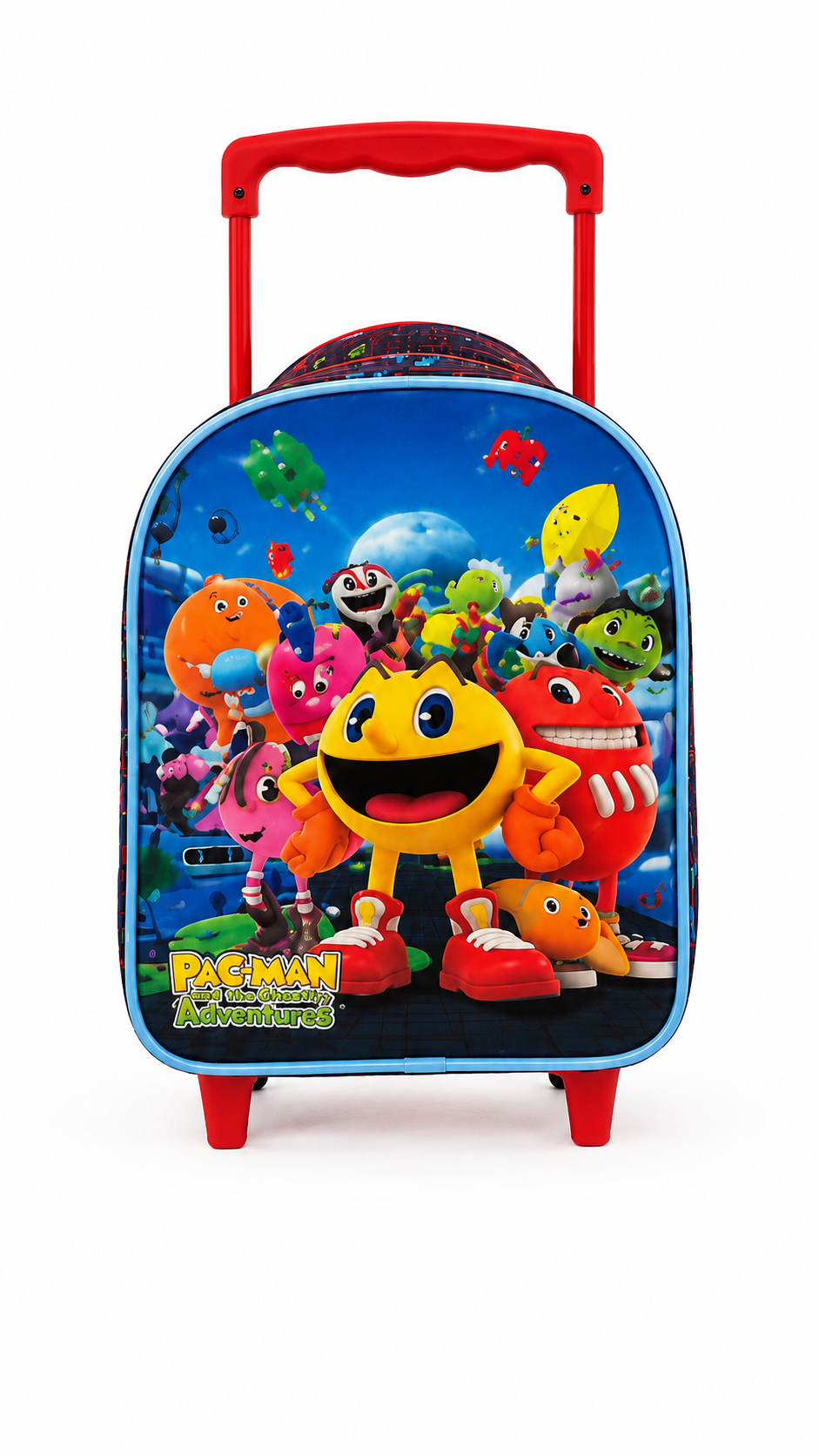 Cartable à roulettes Pac-Man pour jardin d’enfants