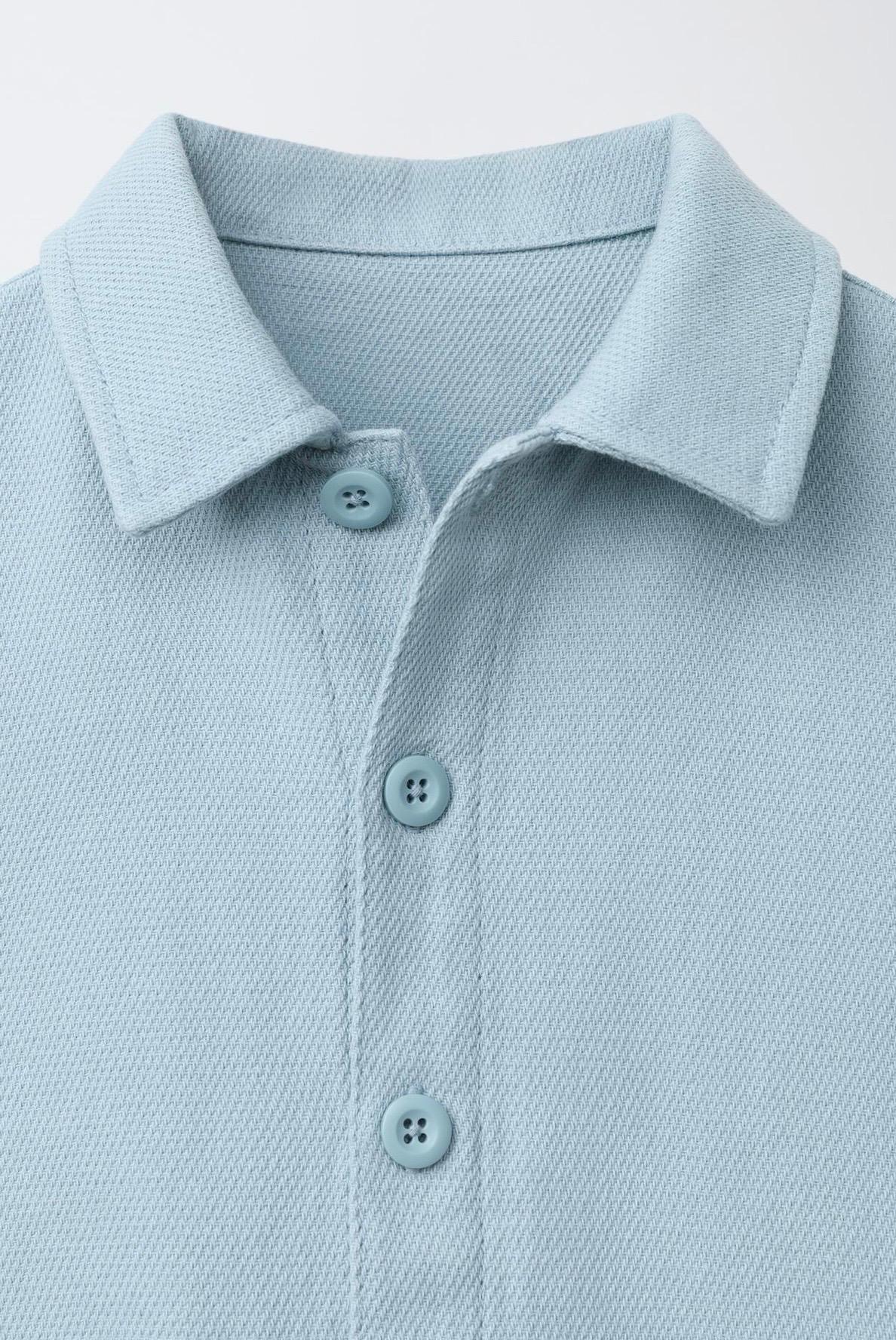 Veste Surchemise Gaufré à Poches Zara 4 ans 104cm