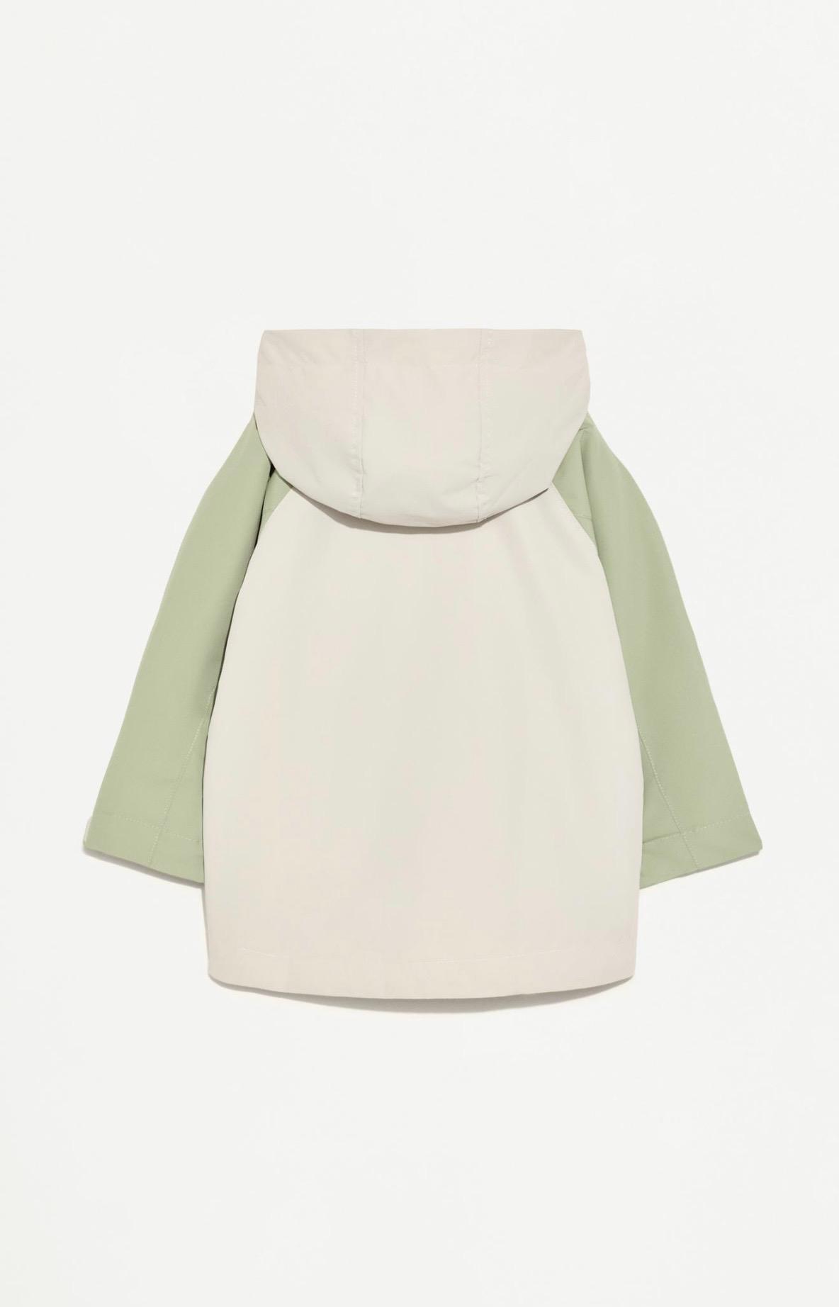 Veste Coupe-Vent À Capuche Bicolore Lefties 3-4 ans 104cm