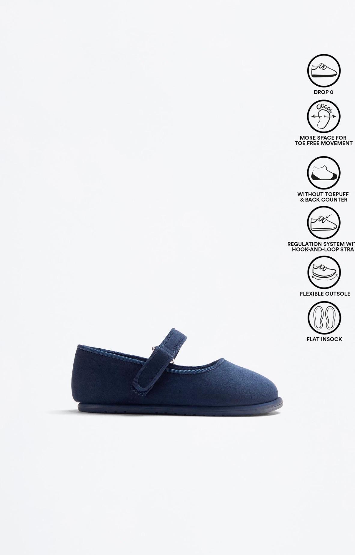 Ballerines Minimalistes Barefoot Mary Jane À Bride Auto-Agrippante Lefties pointure 24