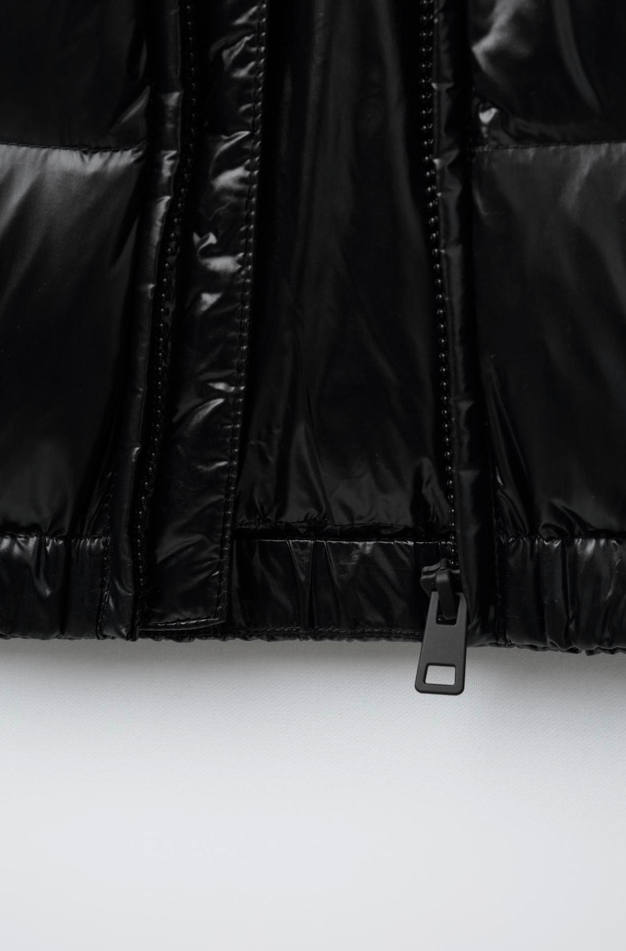 Doudoune Déperlante À Capuche Rembourrage 50% Plume Et 50% Duvet Zara 5 ans 110cm