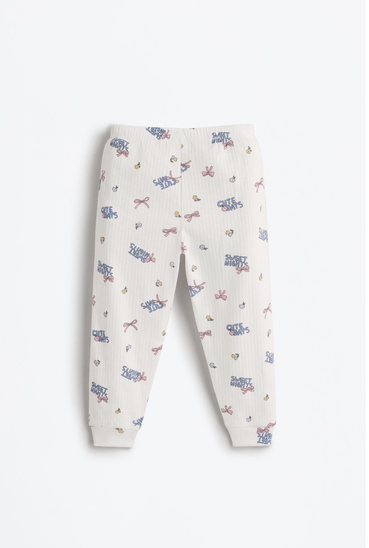 Pyjama 2 Pièces Coton Côtelé Imprimé Lefties