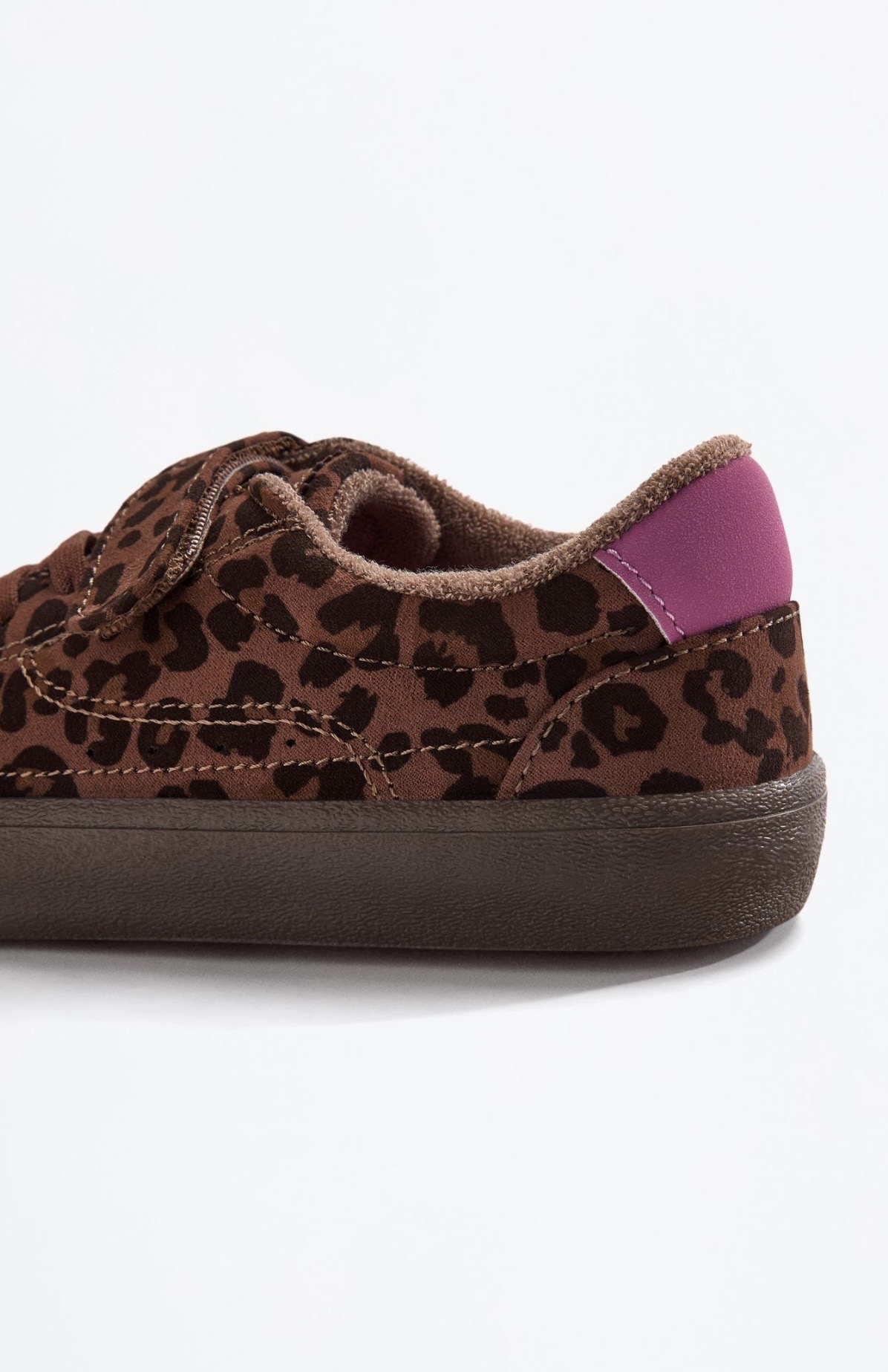 Chaussures Baskets Minimalistes Barefoot Fille Lefties Motif Léopard