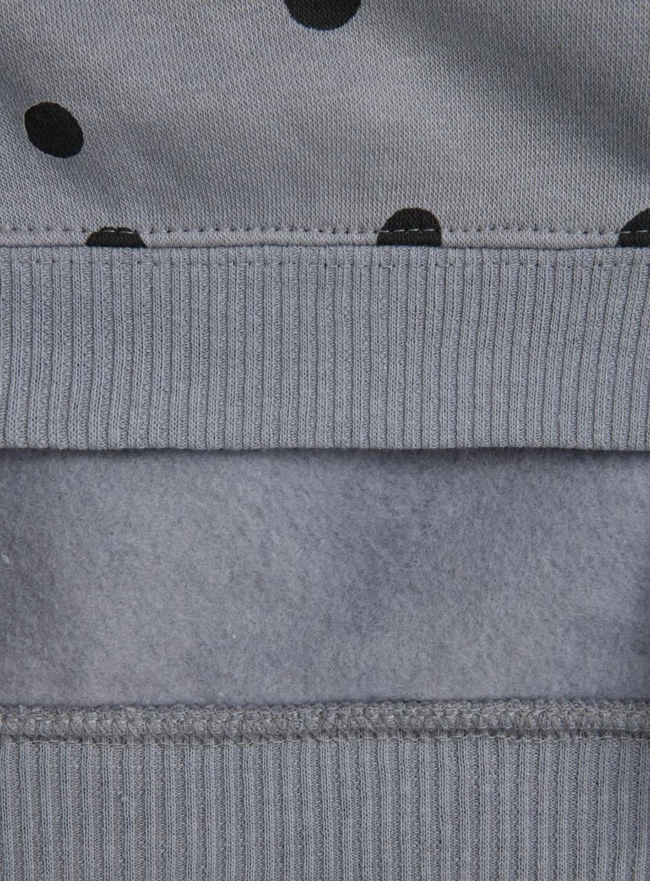 Ensemble 2 Pièces Sweat En Molleton Gratté à Pois Et Legging En Coton Côtelé Lefties