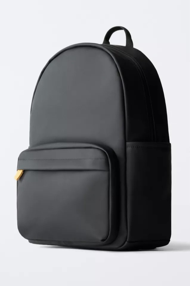 Cartable sac à dos scolaire gommé ZARA