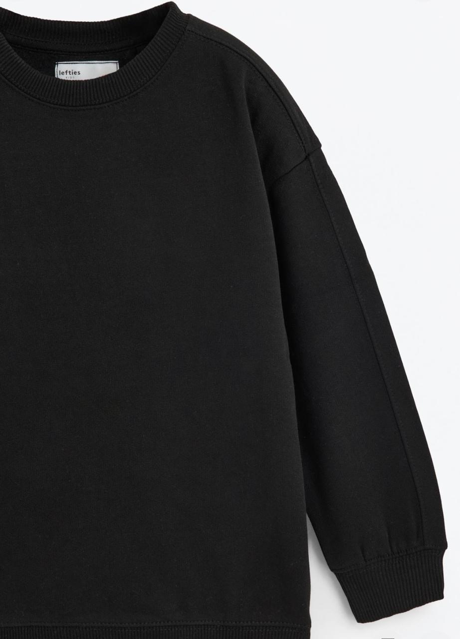 Ensemble Sweat En Molleton Gratté Et Pantalon Parachute Noir Lefties 4-5 ans 110cm