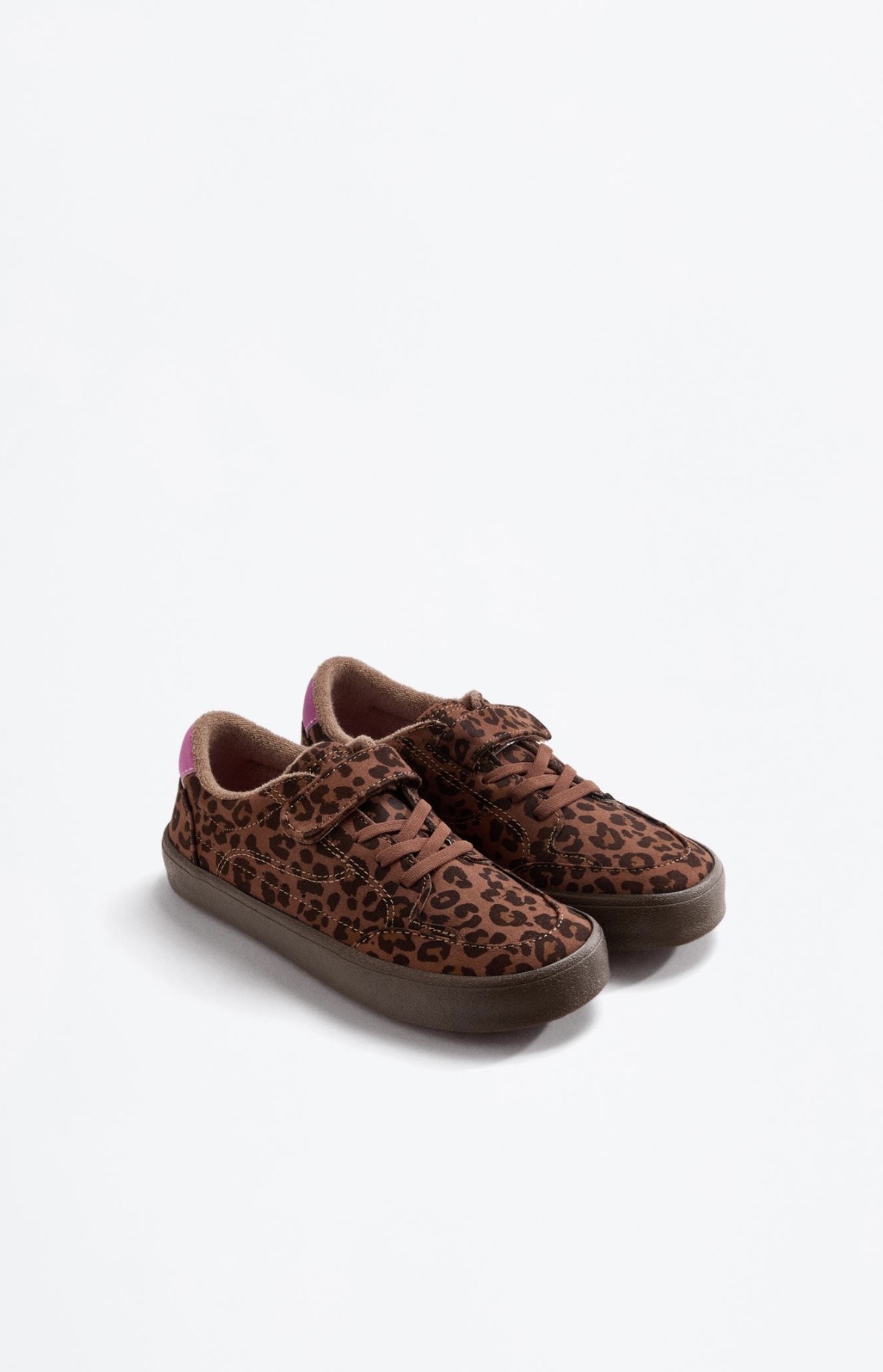 Chaussures Baskets Minimalistes Barefoot Fille Lefties Motif Léopard
