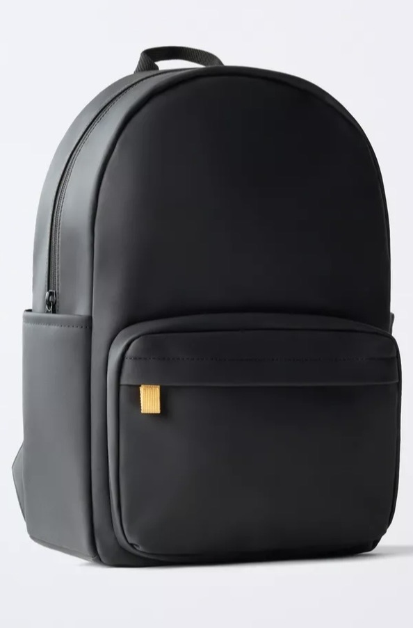 Cartable sac à dos scolaire gommé ZARA