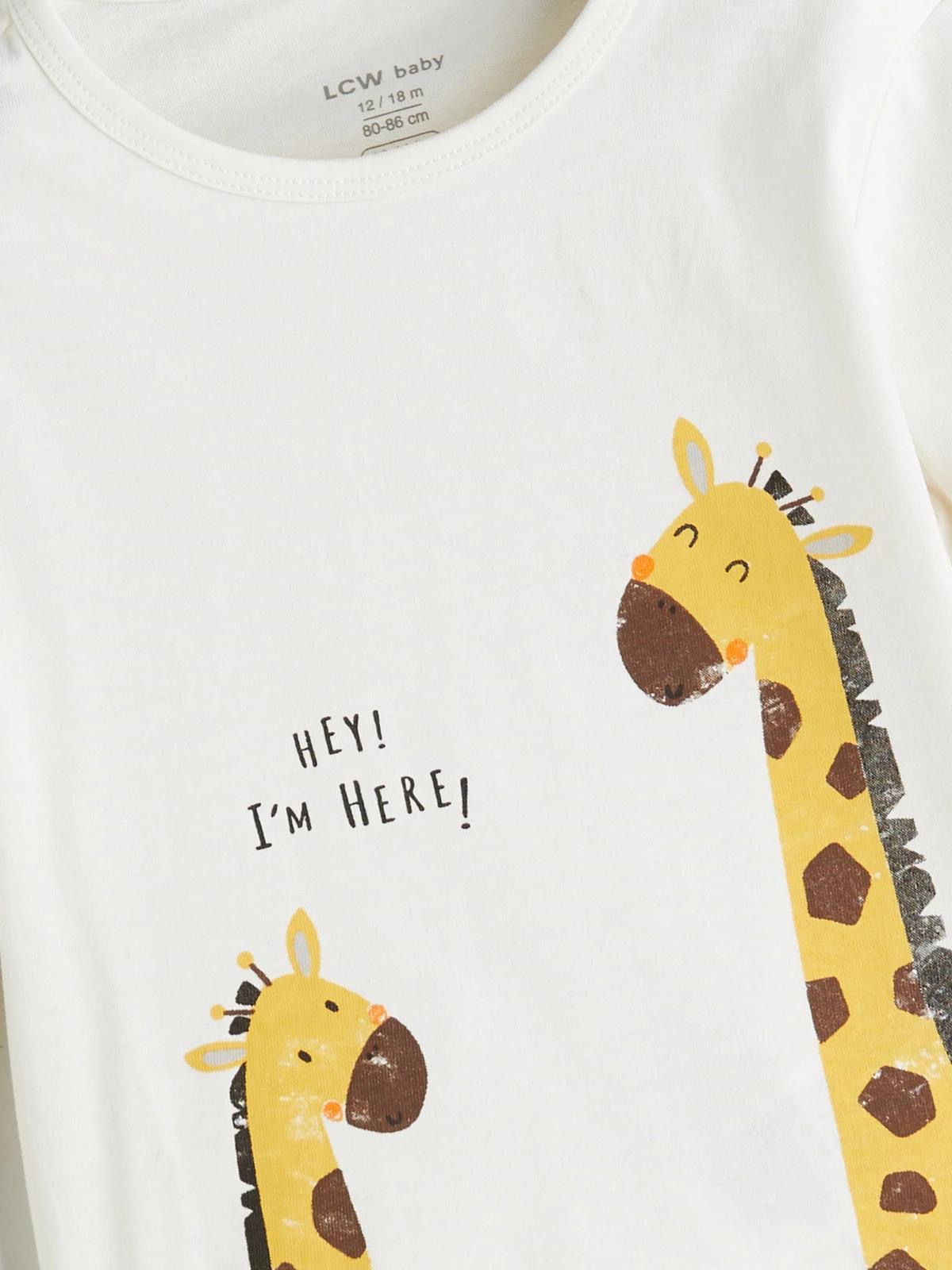 Pyjama 2 Pièces T-shirt Et Pantalon 100% Coton LC Waikiki 2-3 ans 92-98cm