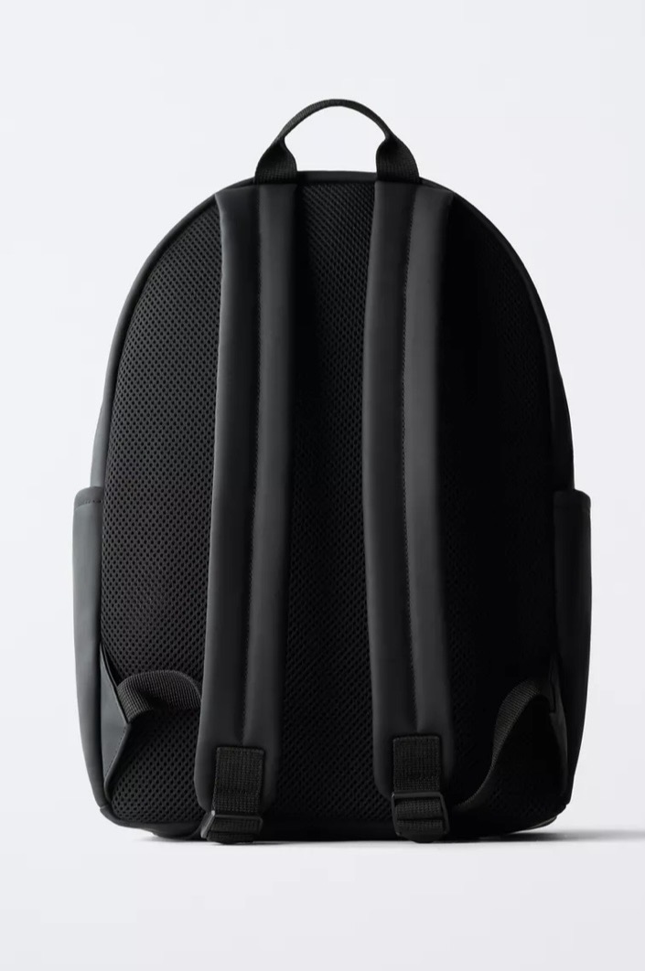 Cartable sac à dos scolaire gommé ZARA