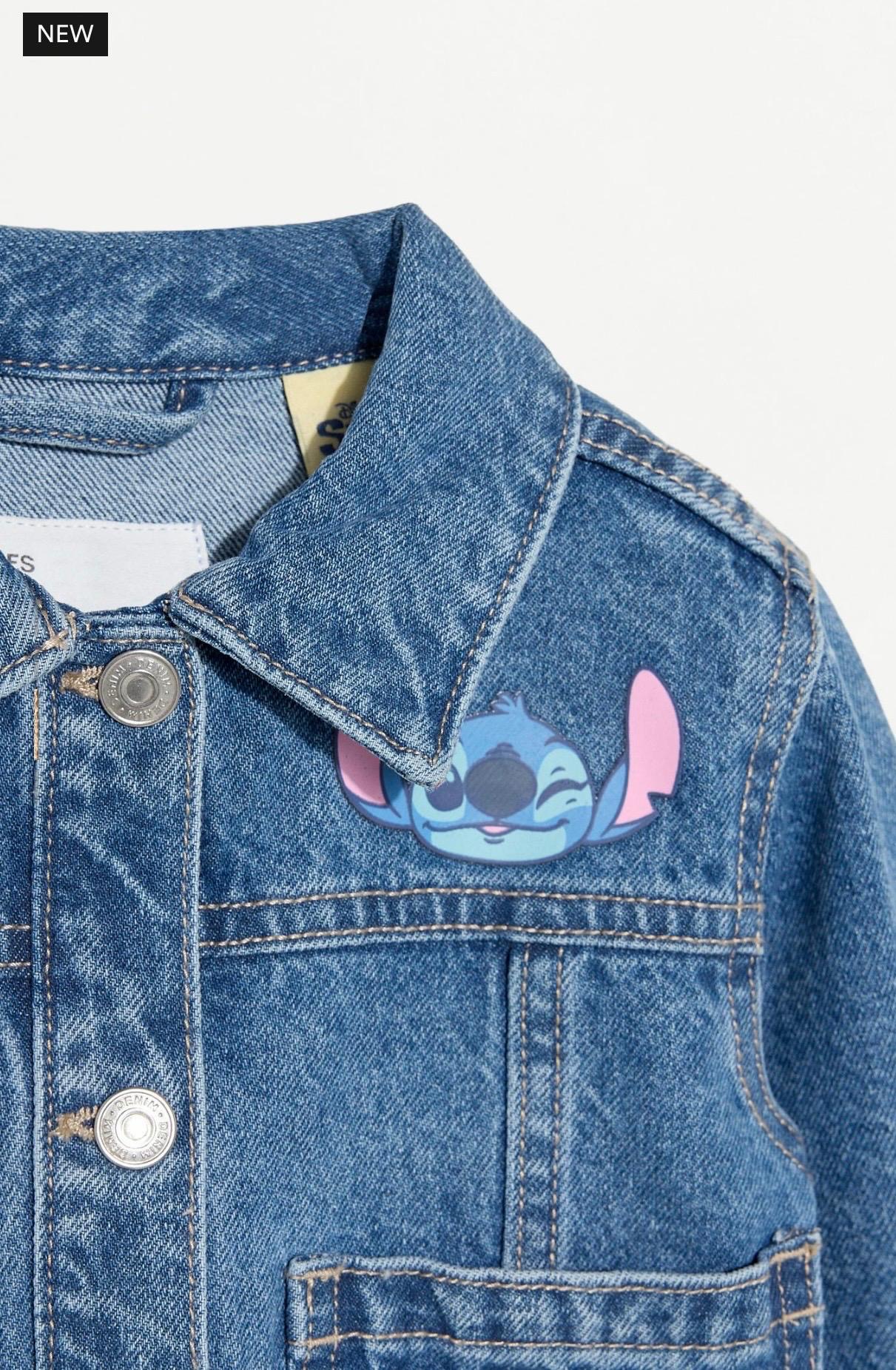 Veste En Denim De Coton À Patchs Bleu Jean Lefties 18-24 mois 92cm