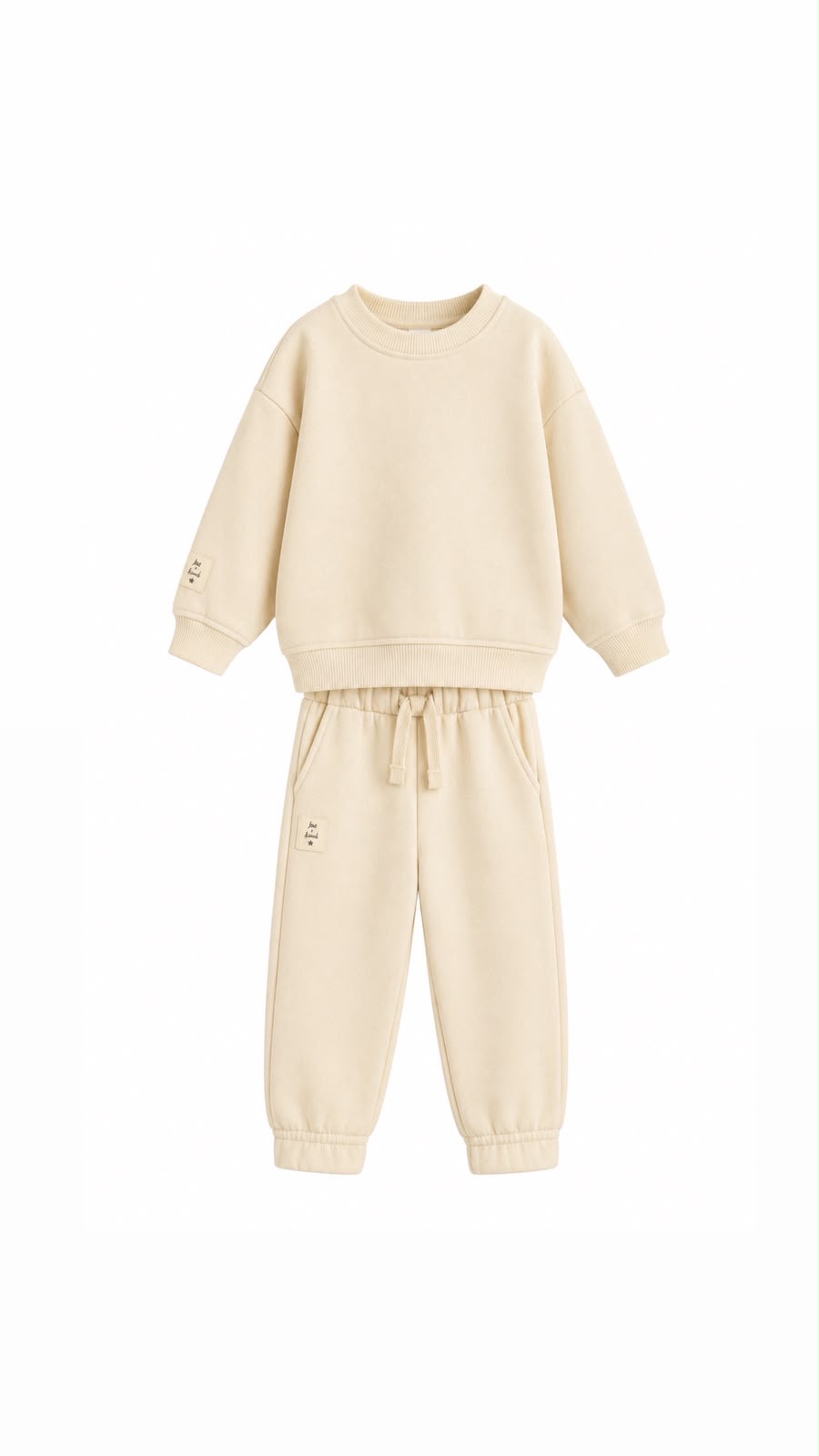 Ensemble 2 Pièces Sweat En Molleton Gratté À Col Rond Et Pantalon Jogging Lefties 12-18 mois 86cm