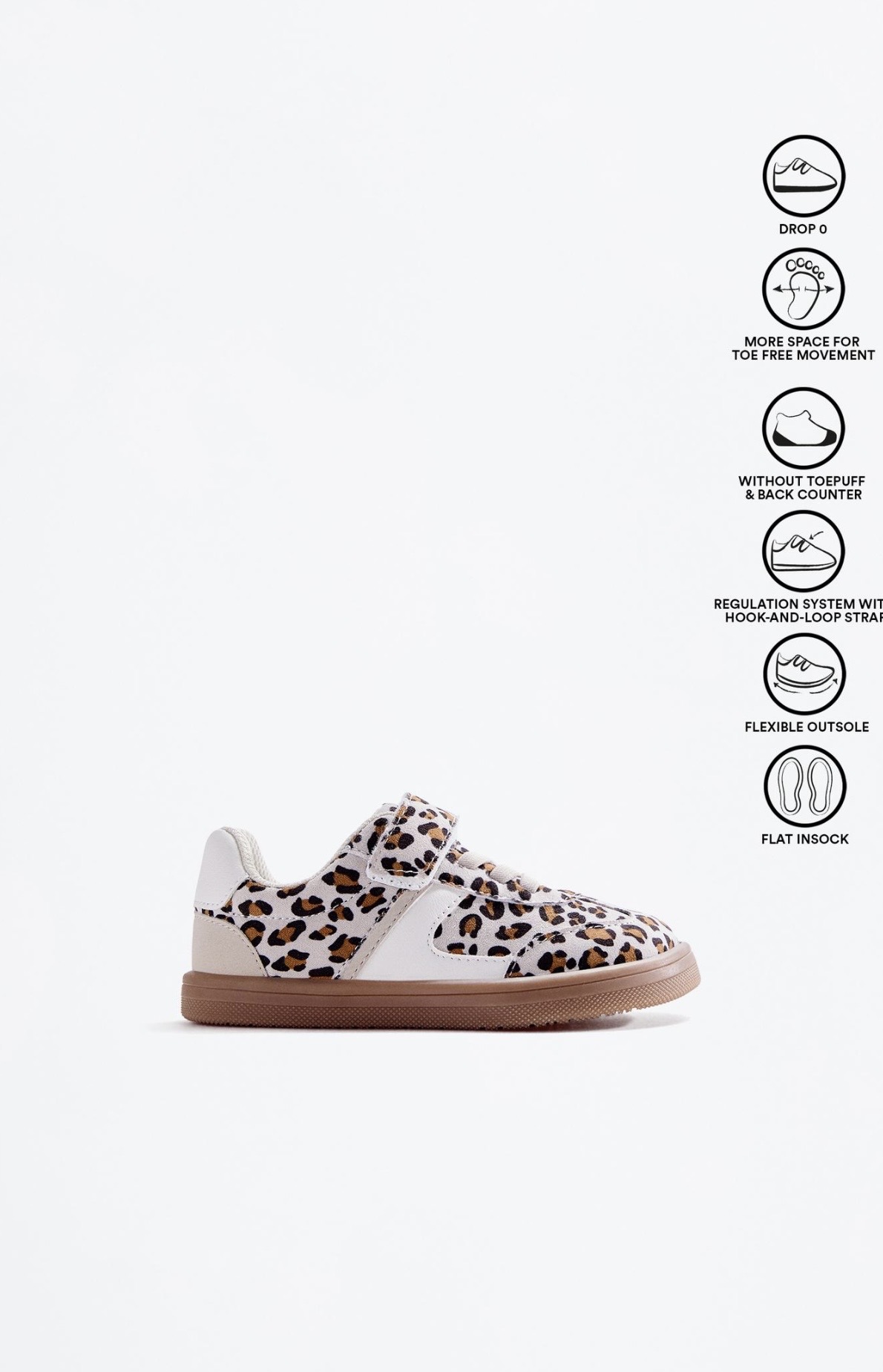 Baskets Lefties Retro Barefoot Bébé Imprimé Léopard pointure 23