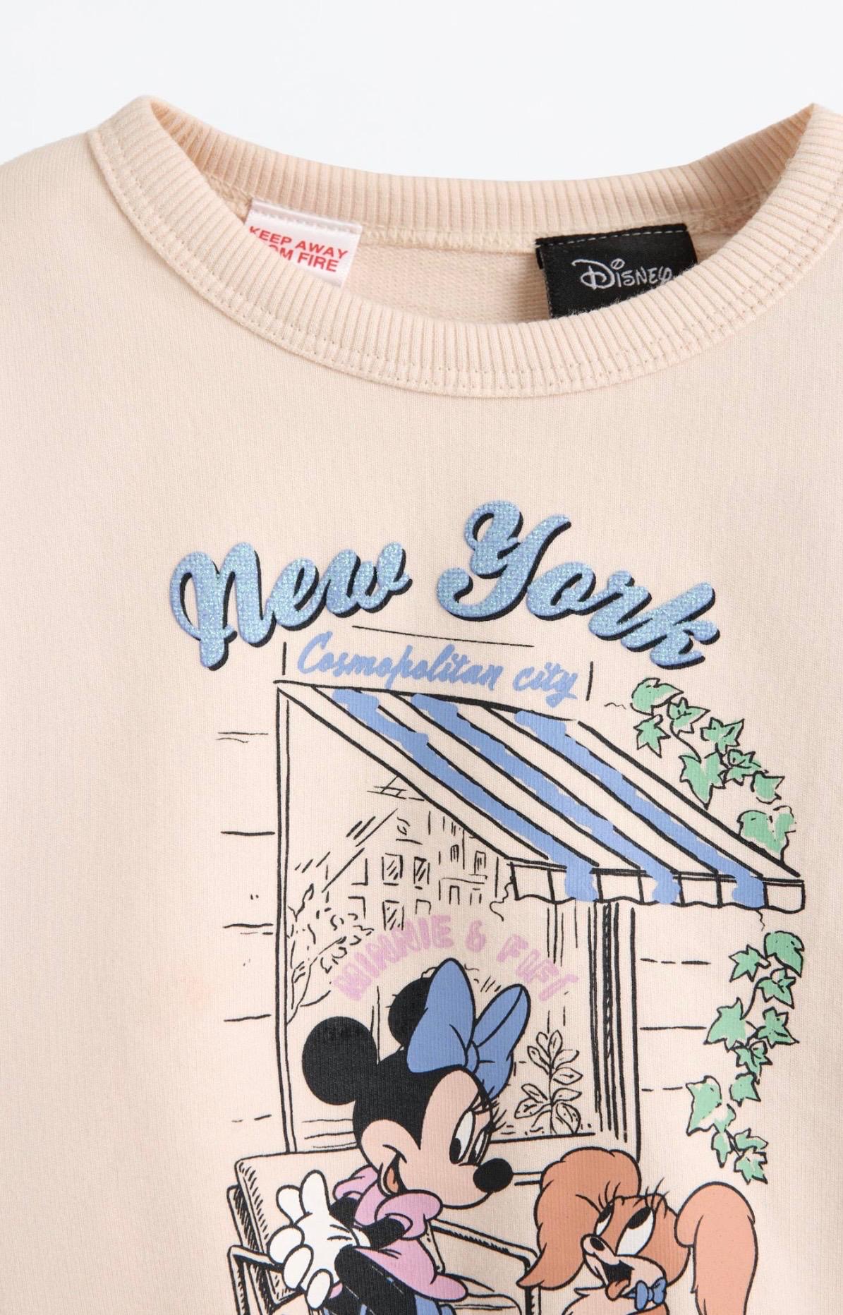 Ensemble 2 Pièces Sweat En Molleton Non Gratté Et Legging En Coton Côtelé Et Bleu Lefties