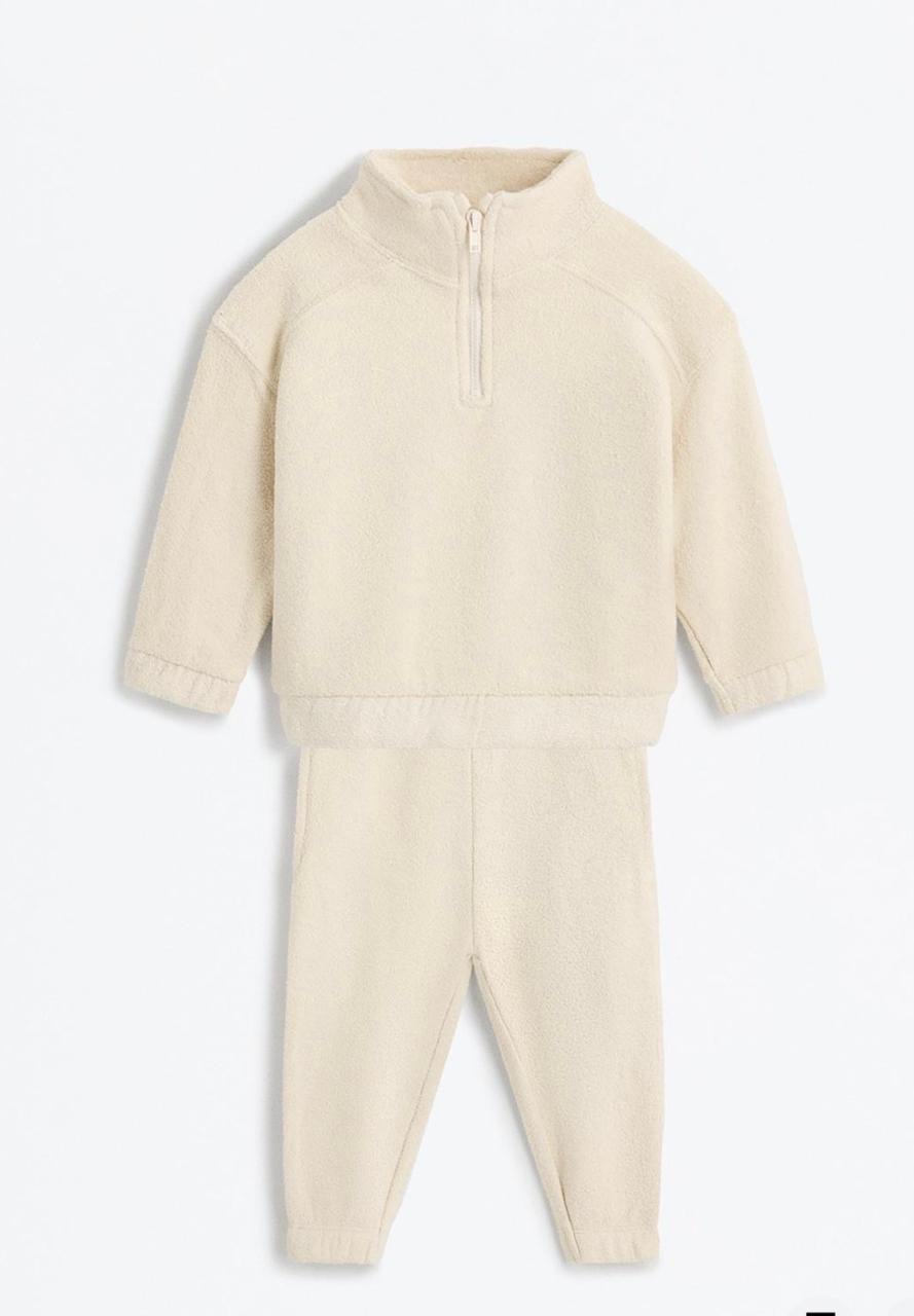 Ensemble 2 Pièces Sweat A Col Zippé Et Pantalon Lefties 3-4 ans 104cm