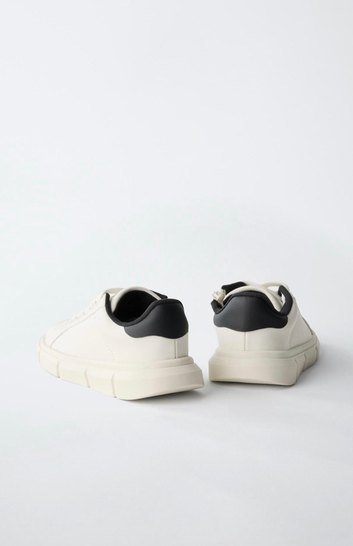 Baskets Avec Zip Et Lacets Ajustables Zara