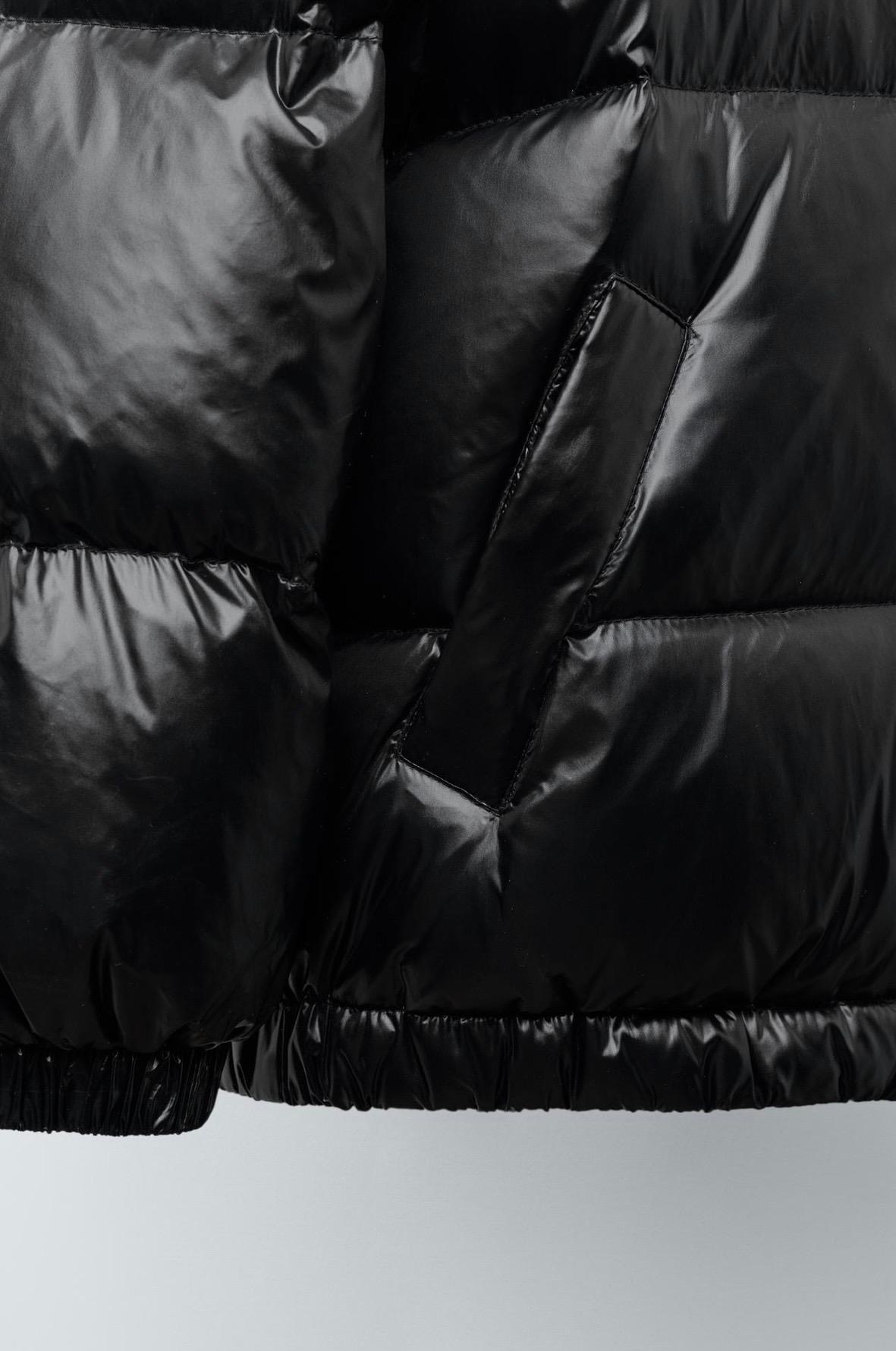 Doudoune Déperlante À Capuche Rembourrage 50% Plume Et 50% Duvet Zara 5 ans 110cm