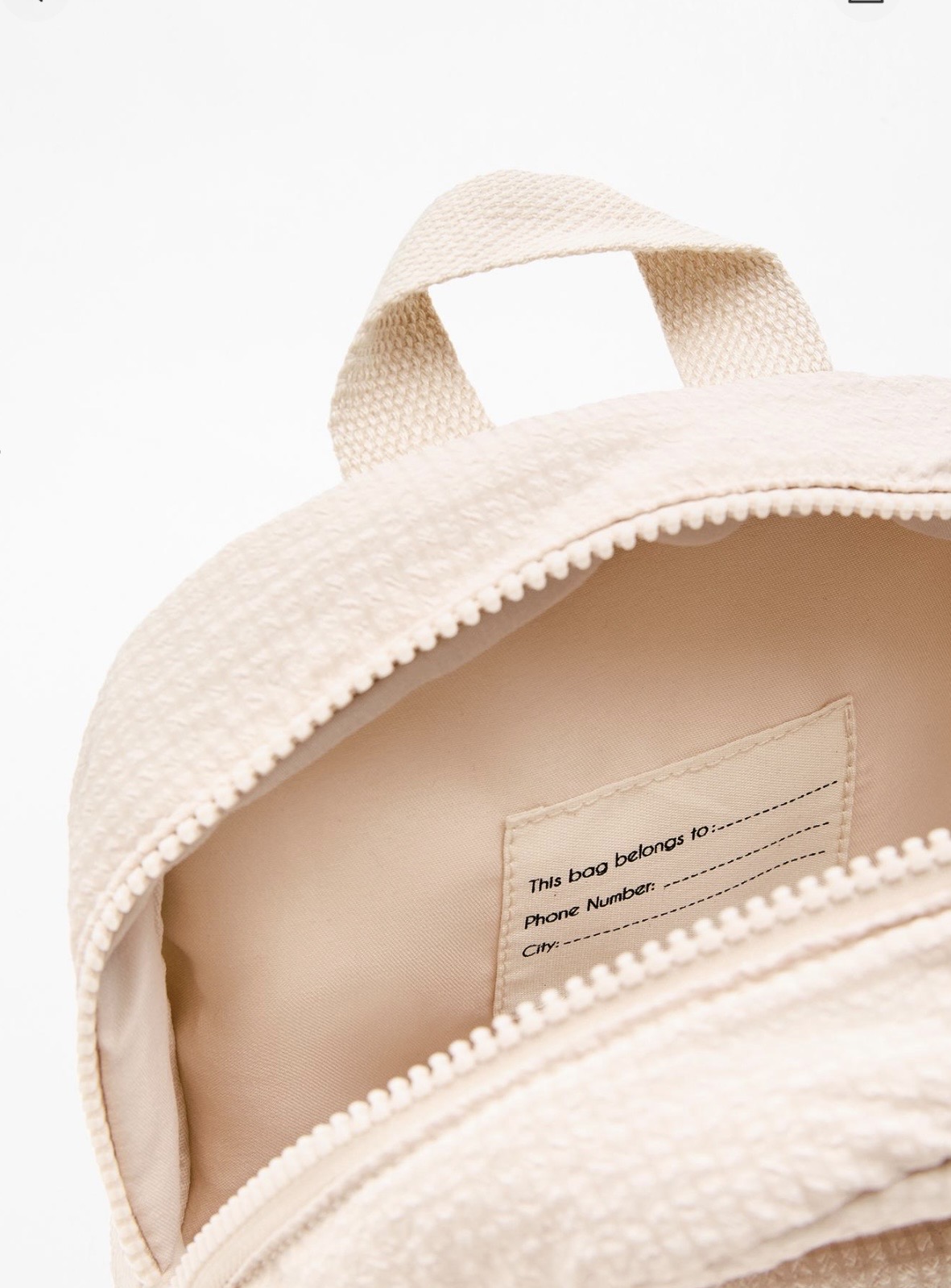 Sac à dos jardin d’enfant Lefties