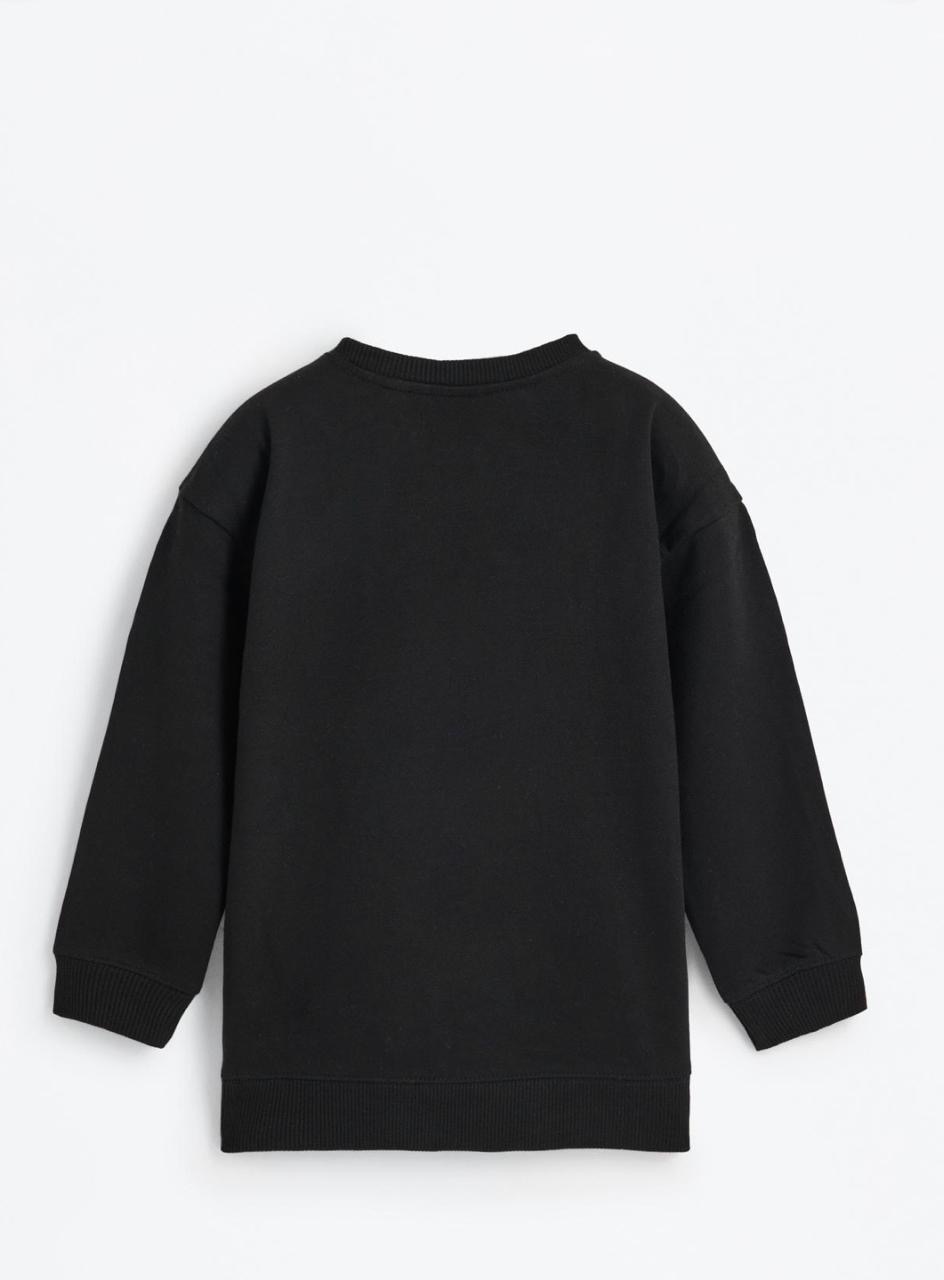 Ensemble Sweat En Molleton Gratté Et Pantalon Parachute Noir Lefties 4-5 ans 110cm