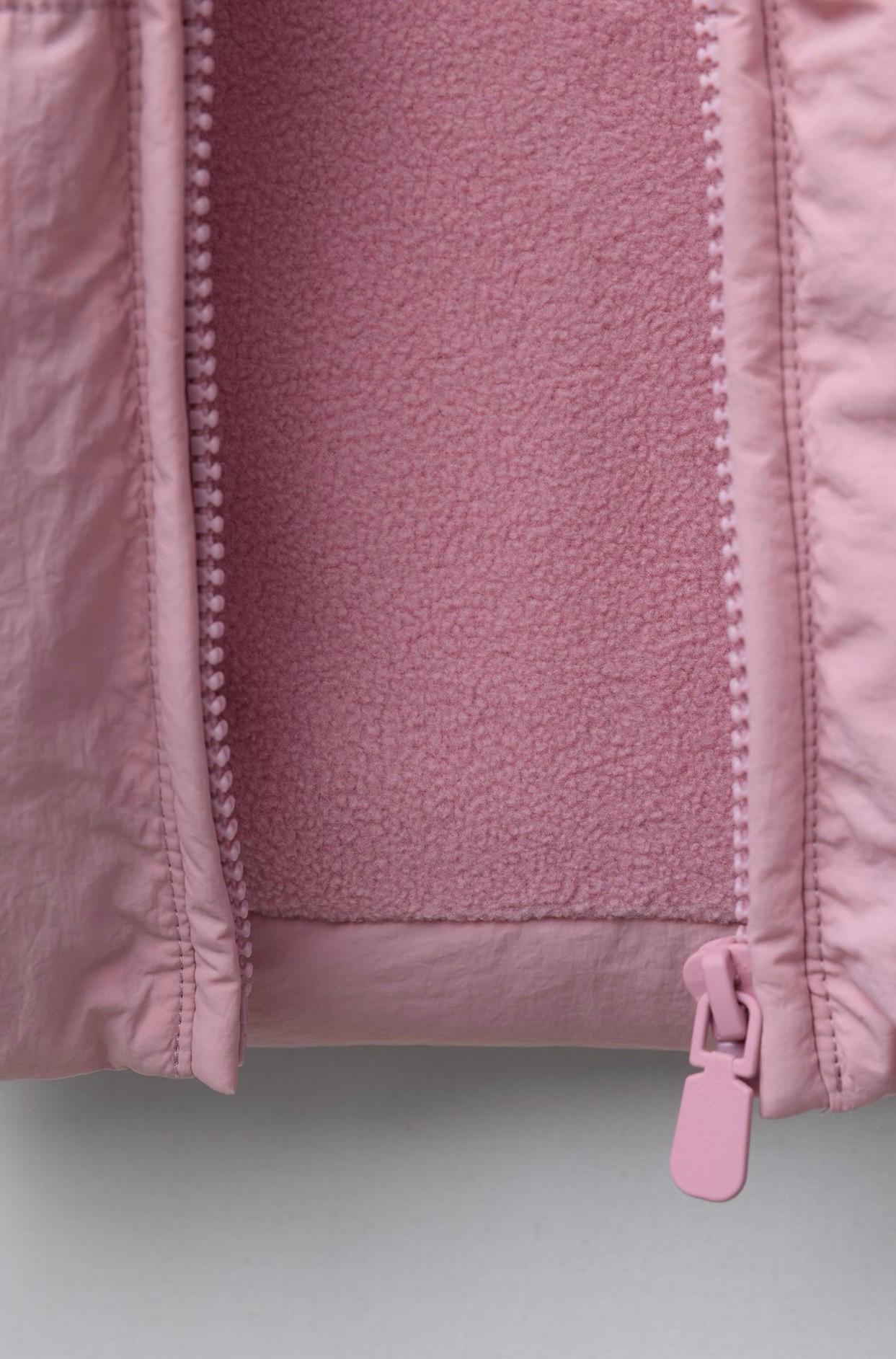 Manteau Matelassé Déperlant À Capuche Rose Zara 3 ans 98cm