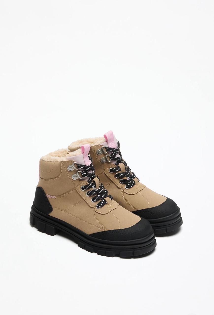 Baskets Montantes Style Trekking Fourrées À Zip Latéral Lefties pointure 29