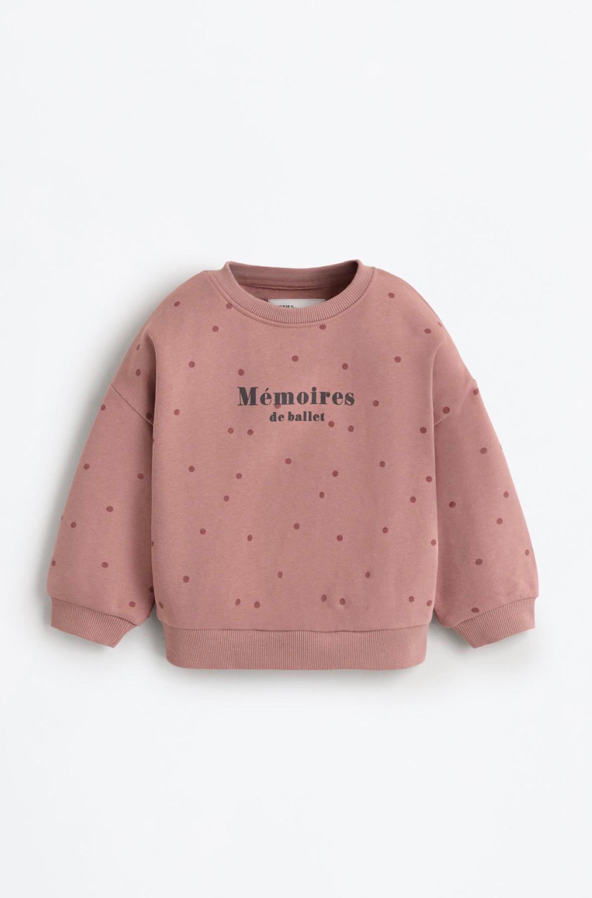 Ensemble 2 Pièces Sweat En Molleton Gratté Imprimé Et Legging En Coton Côtelé Lefties 12-18 mois 86cm