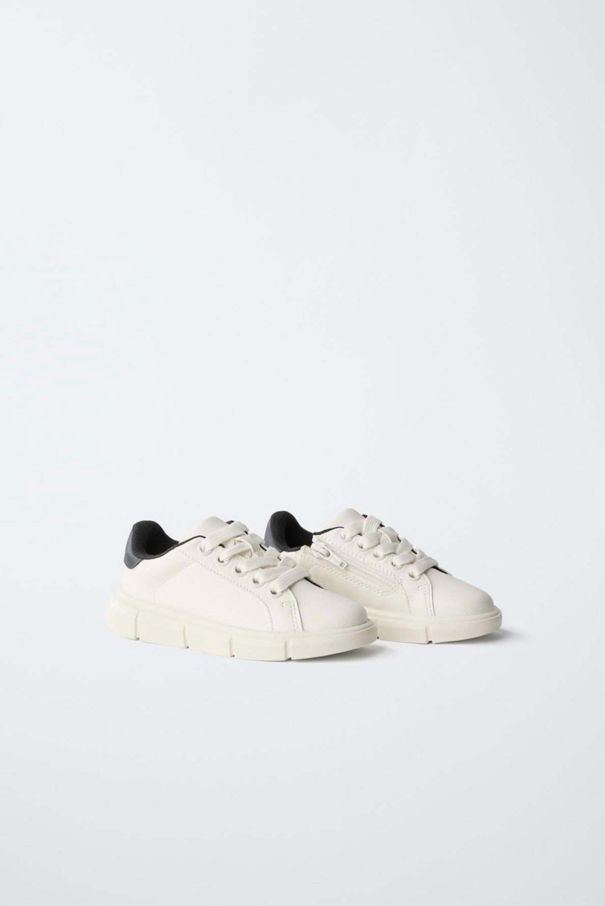 Baskets Avec Zip Et Lacets Ajustables Zara