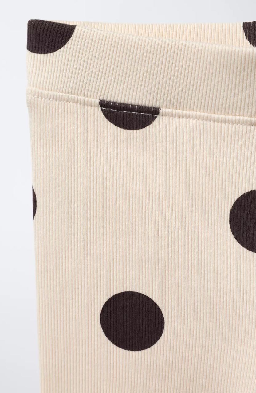 Ensemble 2 Pièces À Pois Sweat Et Legging Zara 18 mois 86cm
