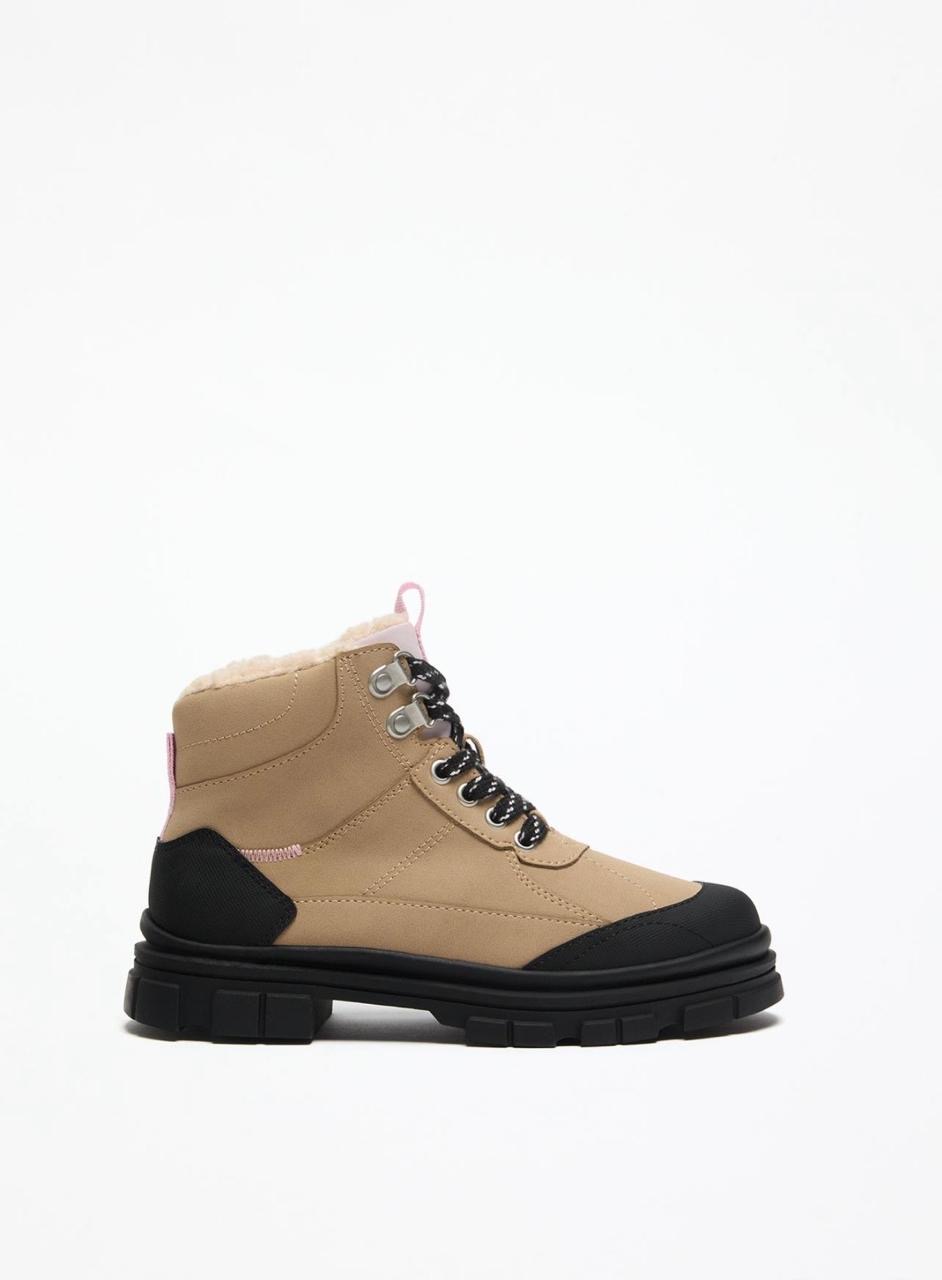 Baskets Montantes Style Trekking Fourrées À Zip Latéral Lefties pointure 29