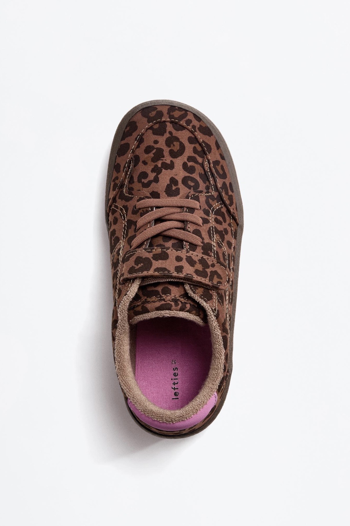 Chaussures Baskets Minimalistes Barefoot Fille Lefties Motif Léopard