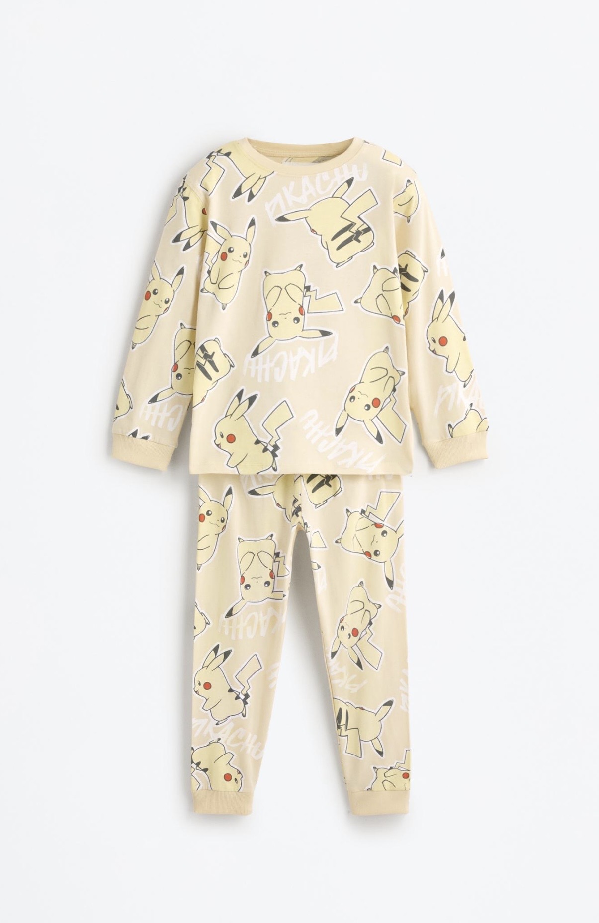 Pyjama 2 Pièces Enfant Pokémon Pikachu 5-6 ans