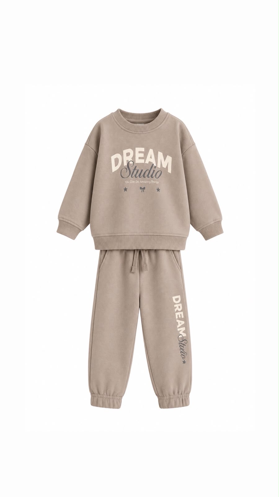 Ensemble 2 Pièces Sweat En Molleton Gratté À Col Rond Et Pantalon Jogging Lefties 12-18 mois 86cm