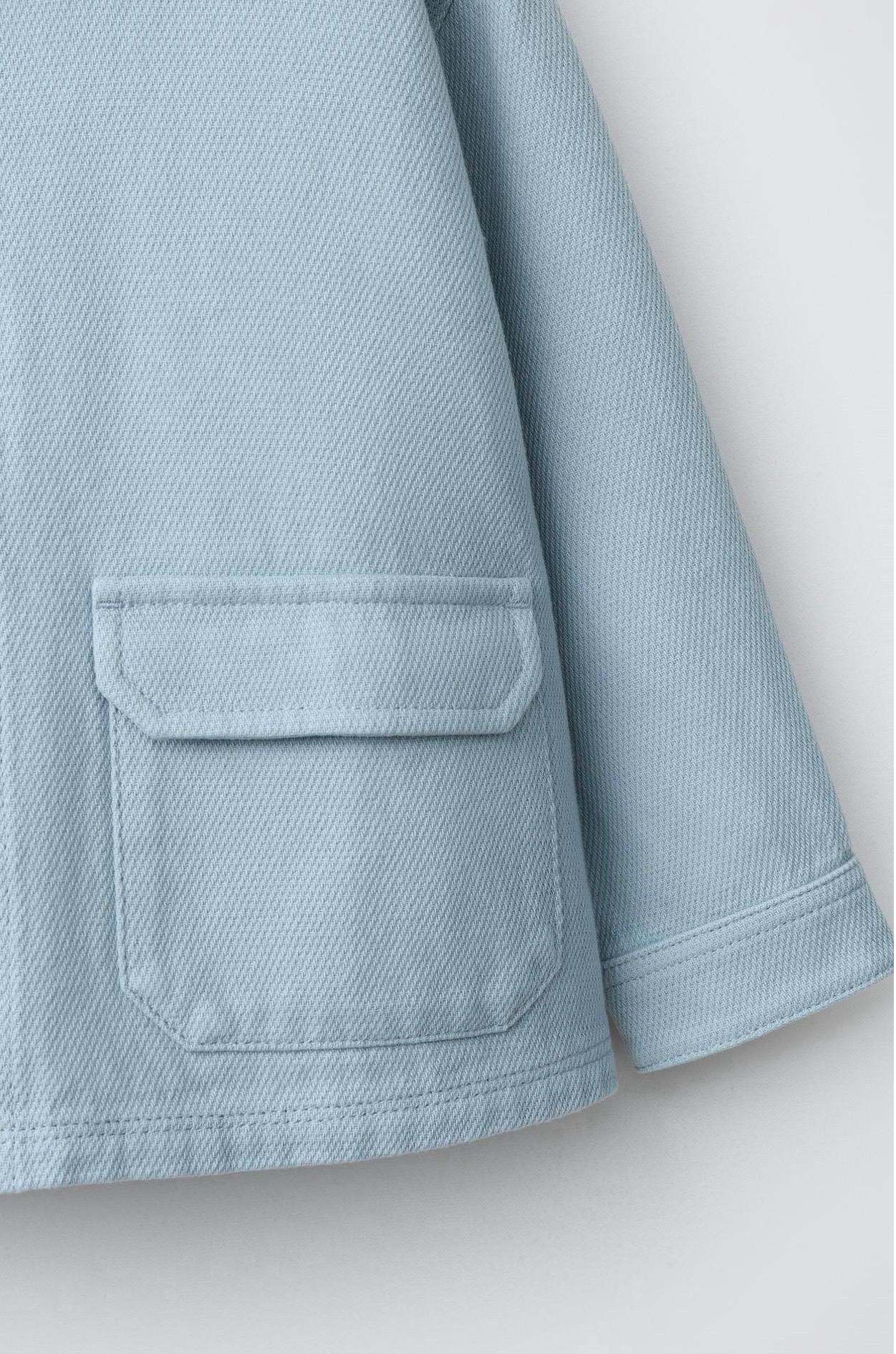 Veste Surchemise Gaufré à Poches Zara 4 ans 104cm