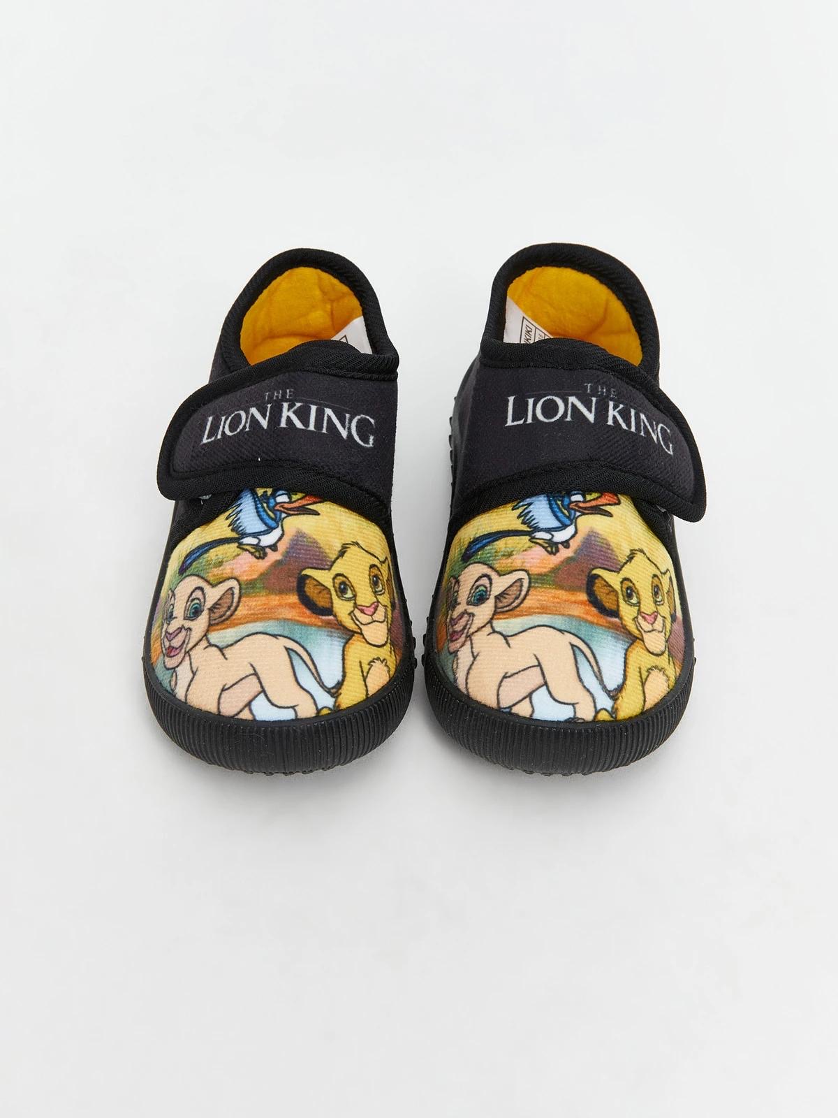 Pantoufles Chaussons Souples À Scratch Noir Et Jaune LC Waikiki