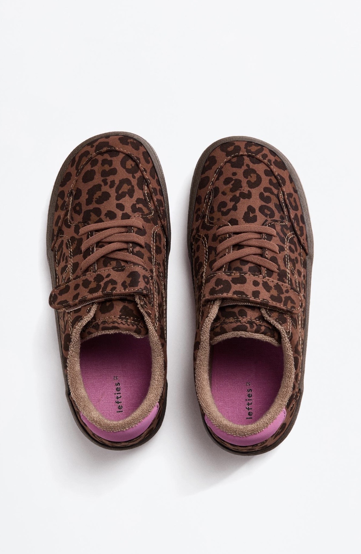 Chaussures Baskets Minimalistes Barefoot Fille Lefties Motif Léopard