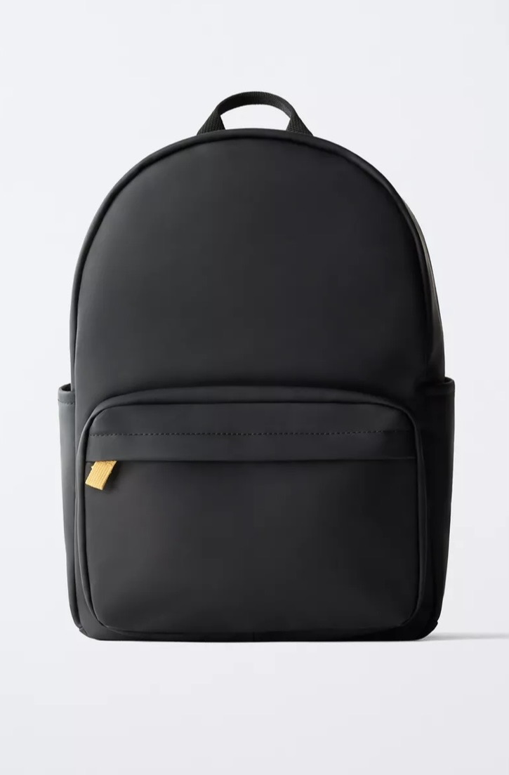 Cartable sac à dos scolaire gommé ZARA