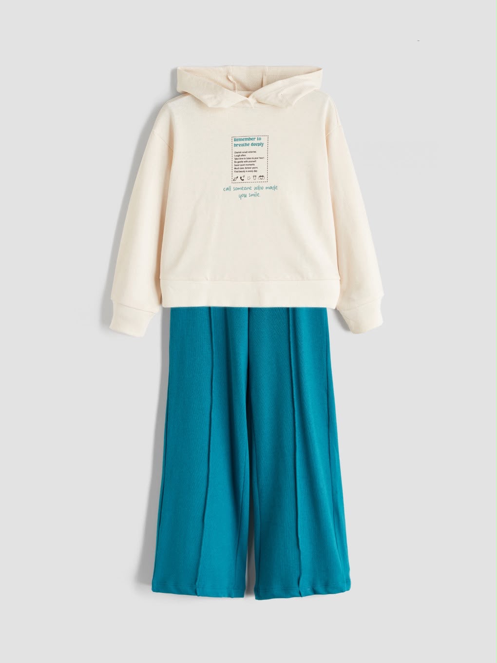 Ensemble 2 Pièces Sweat À Capuche Pantalon Large LC Waikiki